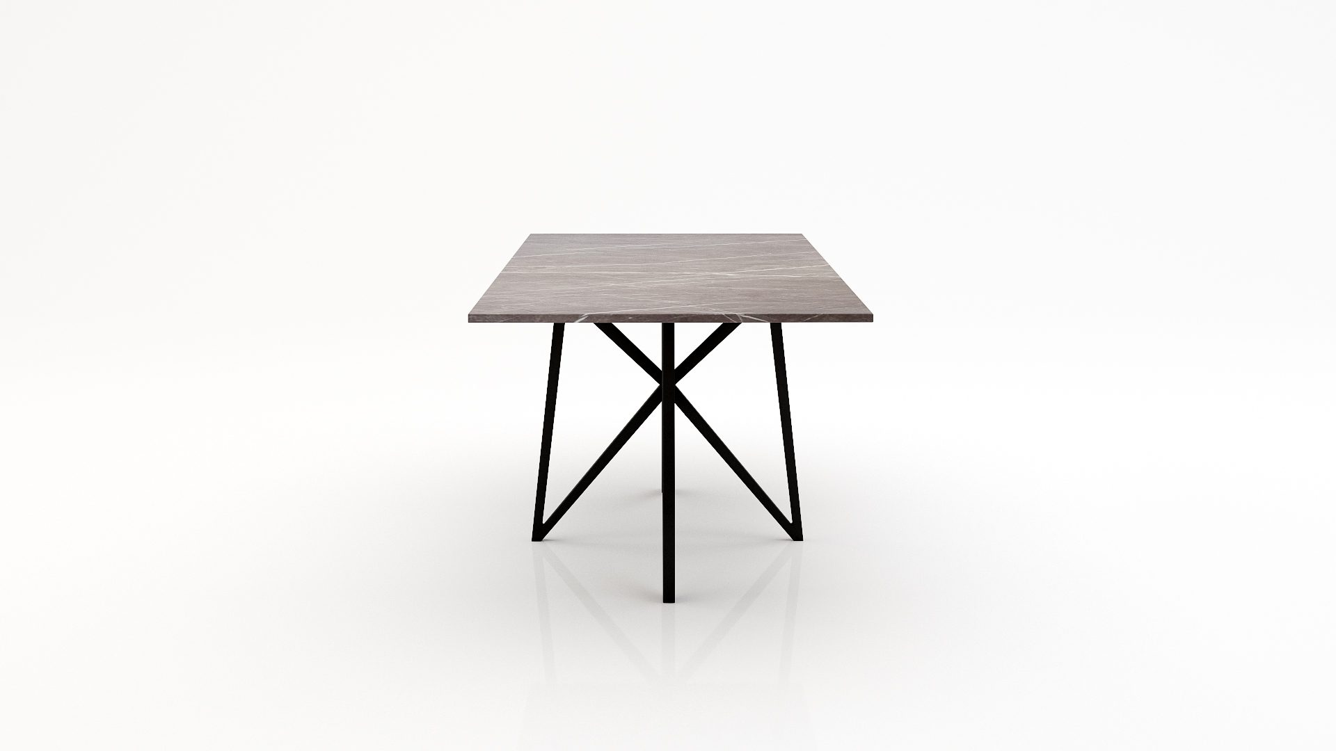 Rechthoekige marmeren eettafel Stella - Pietra Grey - Afbeelding 3