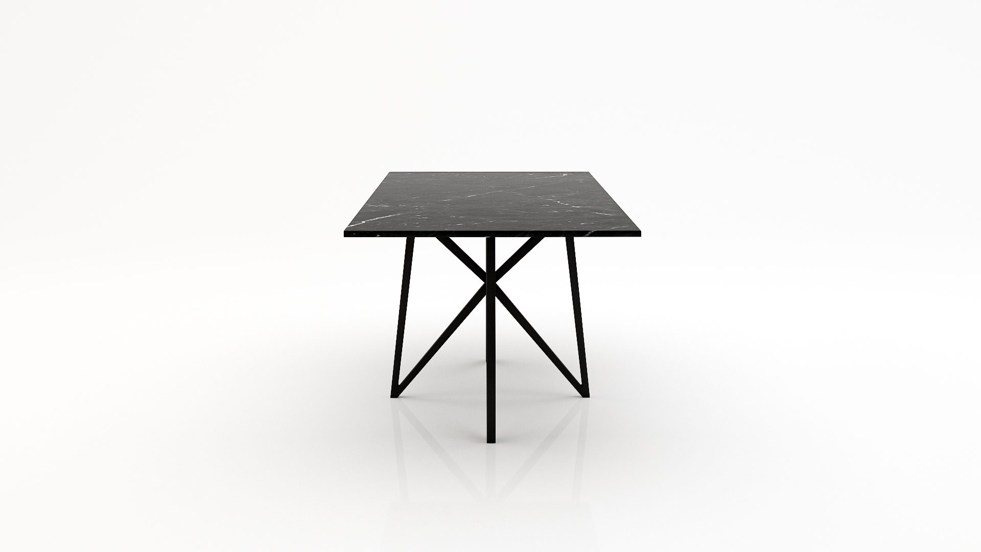 Rechthoekige marmeren eettafel Stella - Negresco - Afbeelding 3