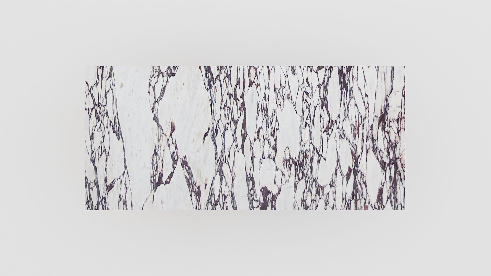 Rechthoekige marmeren eettafel Stella - Calcatta Viola - Afbeelding 4