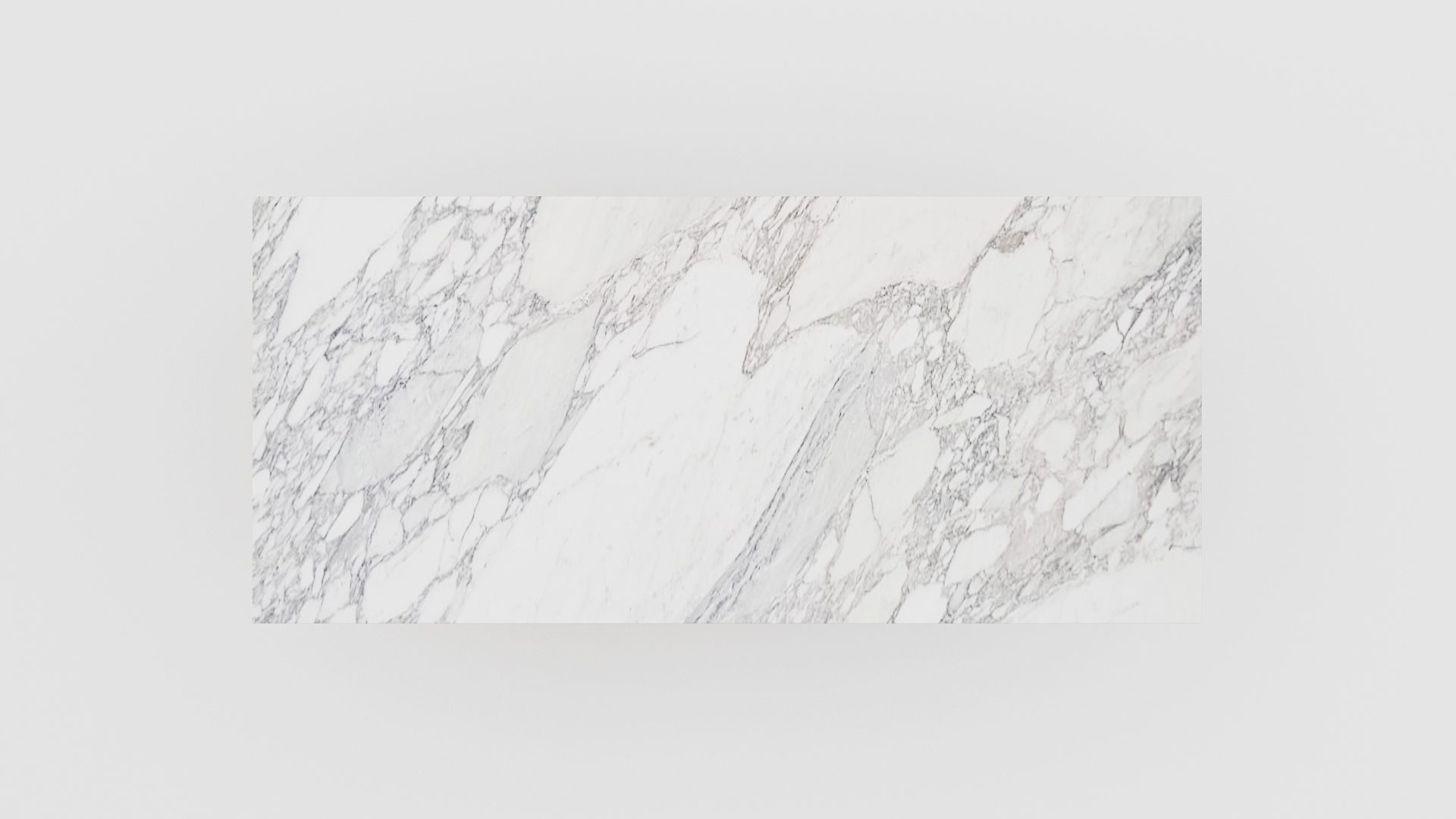Rechthoekige marmeren eettafel Stella - Arabescato Carrara - Afbeelding 4