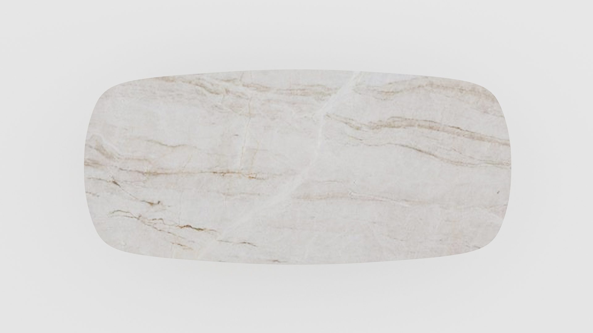 Deens ovale marmeren eettafel Pipistrello Taj Mahal Quartzite - Afbeelding 4