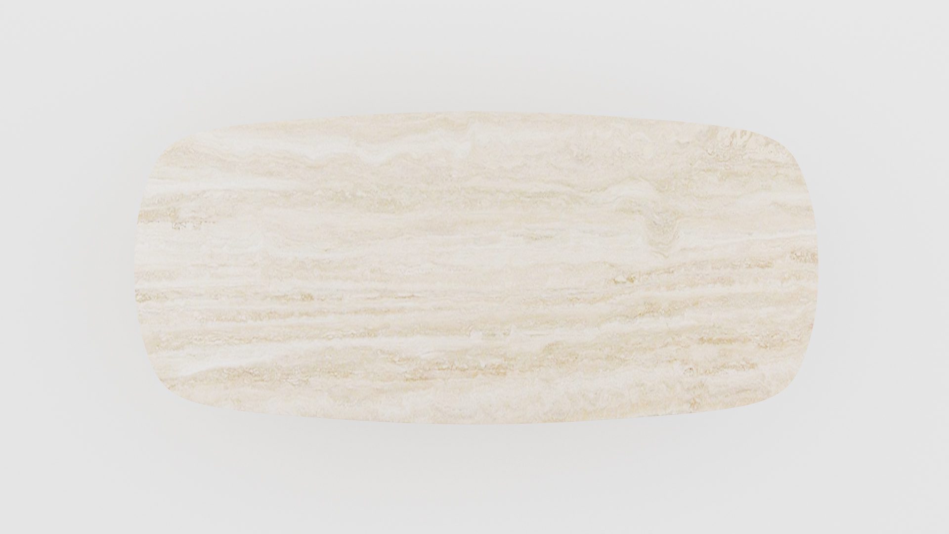 Deens ovale marmeren eettafel Pipistrello - Travertino Chiaro - Afbeelding 4