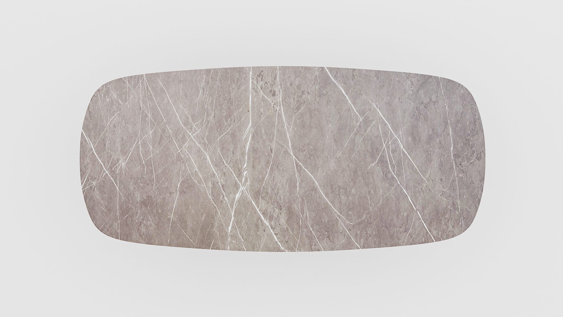 Deens ovale marmeren eettafel Pipistrello - Pietra Grey - Afbeelding 4