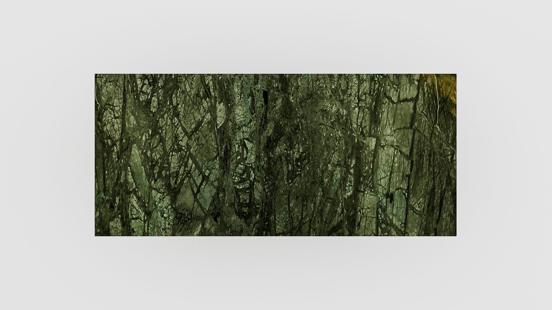 Rechthoekige marmeren eettafel Pipistrello - Verde Guatemala - Afbeelding 4