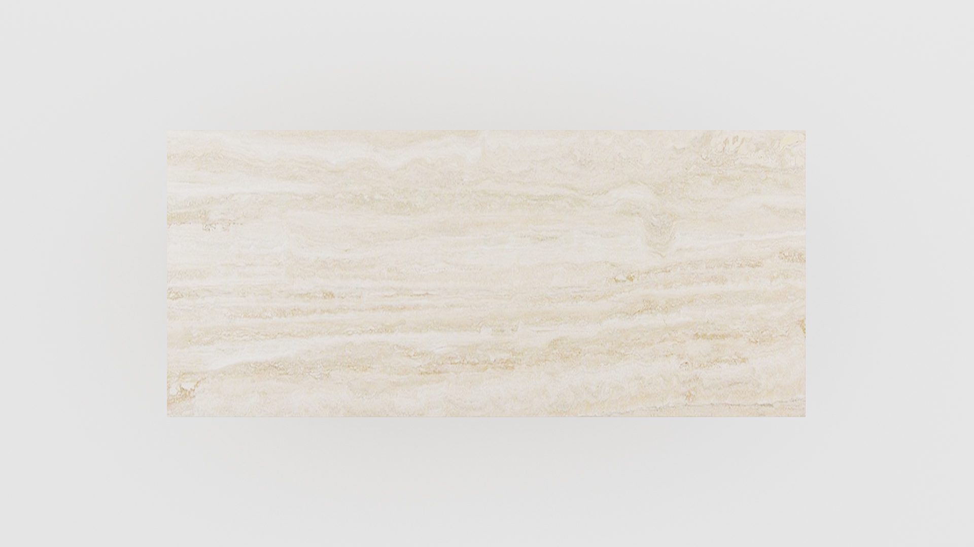 Rechthoekige marmeren eettafel Pipistrello Travertino Chiaro - Afbeelding 4