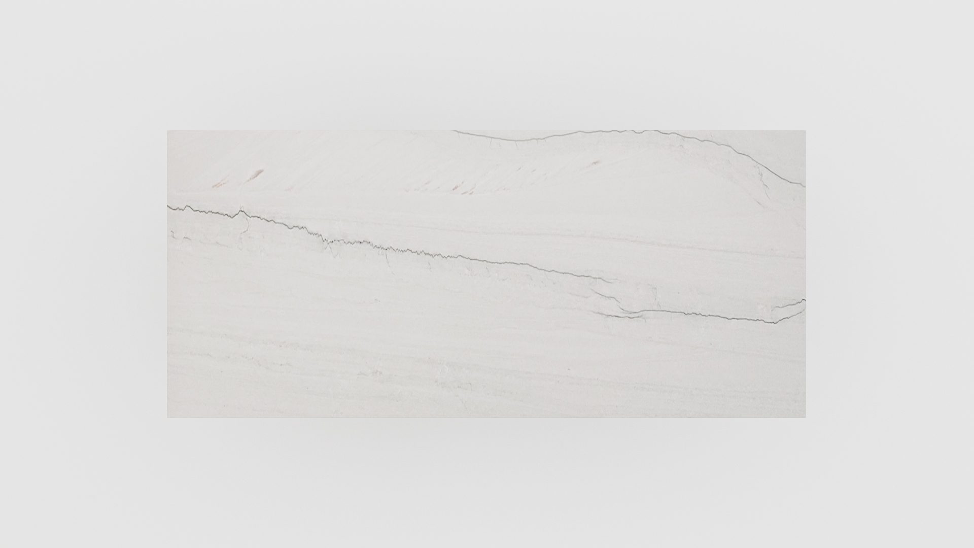 Rechthoekige marmeren eettafel Pipistrello Mont Blanc Quartzite - Afbeelding 4