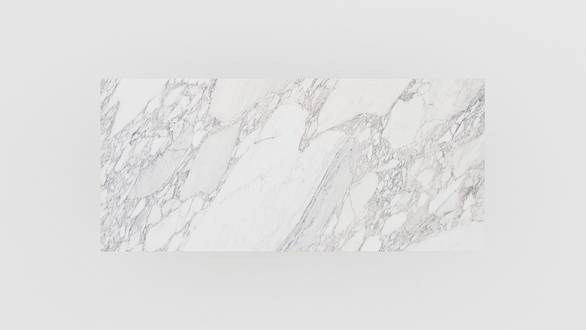 Rechthoekige marmeren eettafel Pipistrello Arabescato Carrara - Afbeelding 4