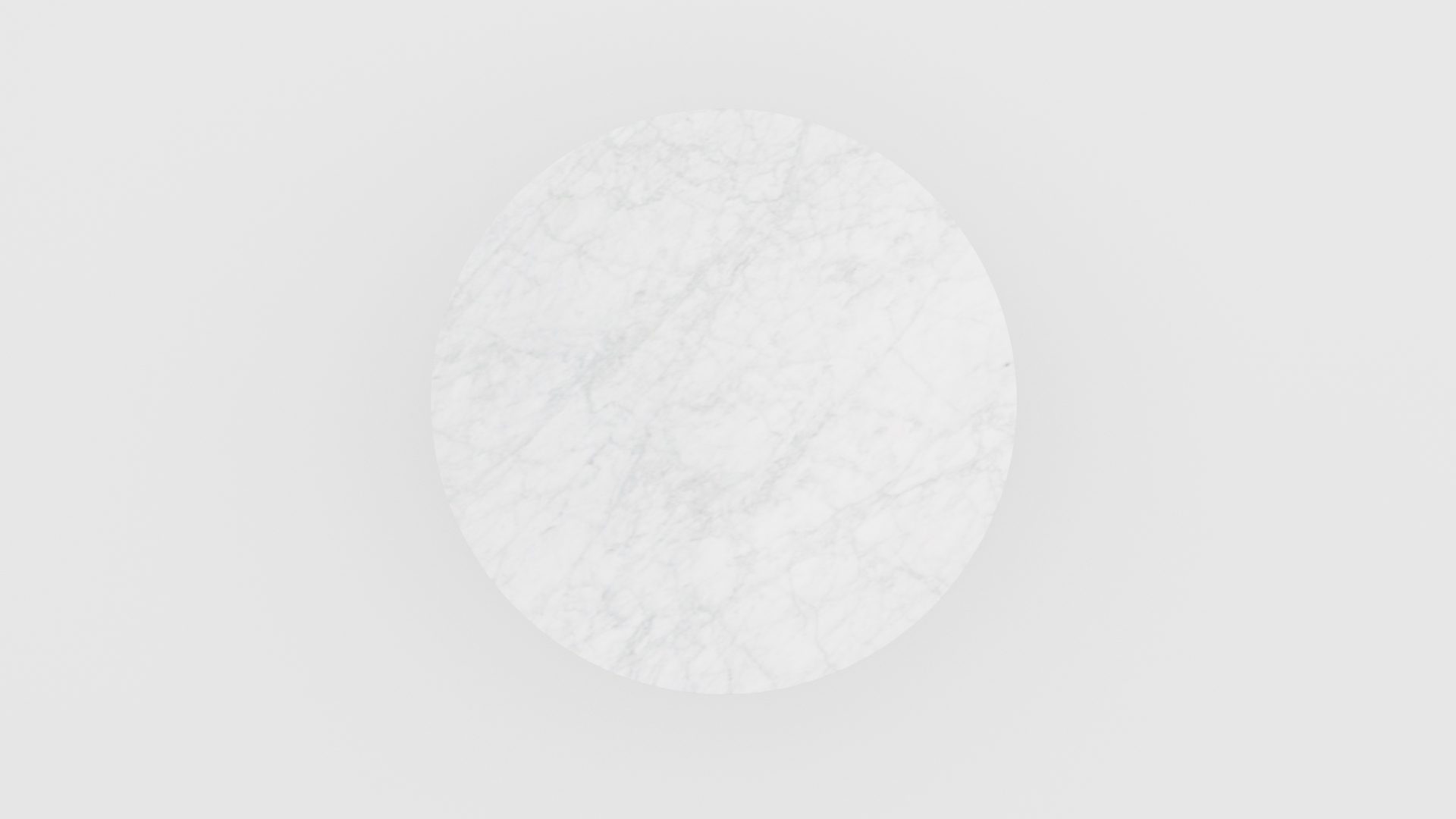 Ronde marmeren eettafel Croce - Bianco Carrara CD CHIARO - Afbeelding 3