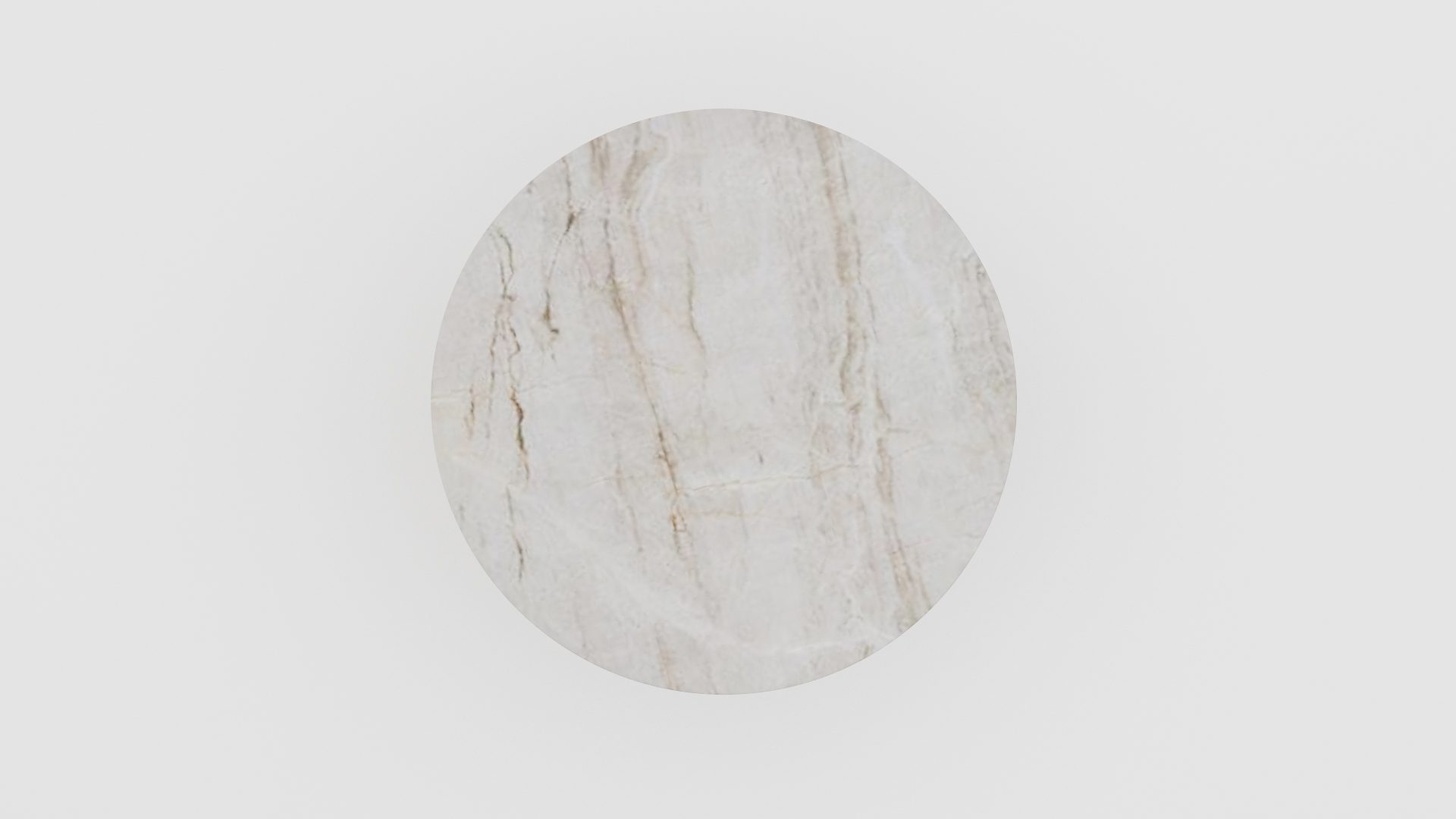 Ronde marmeren eettafel Croce - Taj Mahal Quartzite - Afbeelding 3