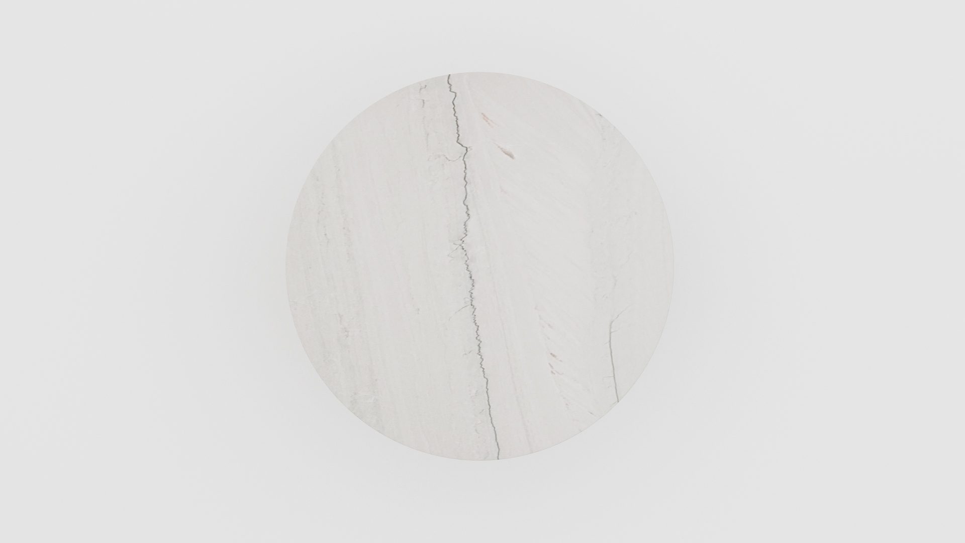 Ronde marmeren eettafel Croce - Mont Blanc Quartzite - Afbeelding 3