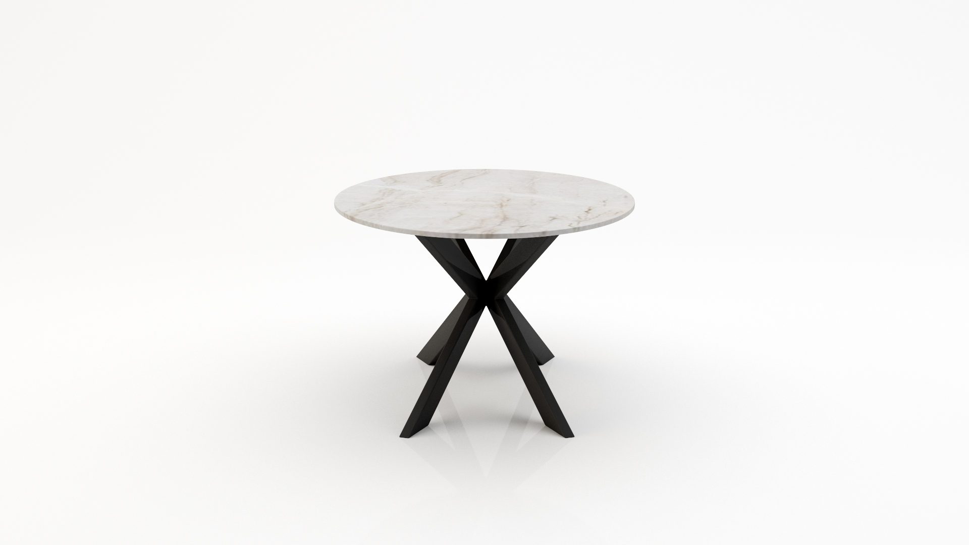 Ovale marmeren eettafel Matrix Farfalle Taj Mahal Quartzite - Afbeelding 2