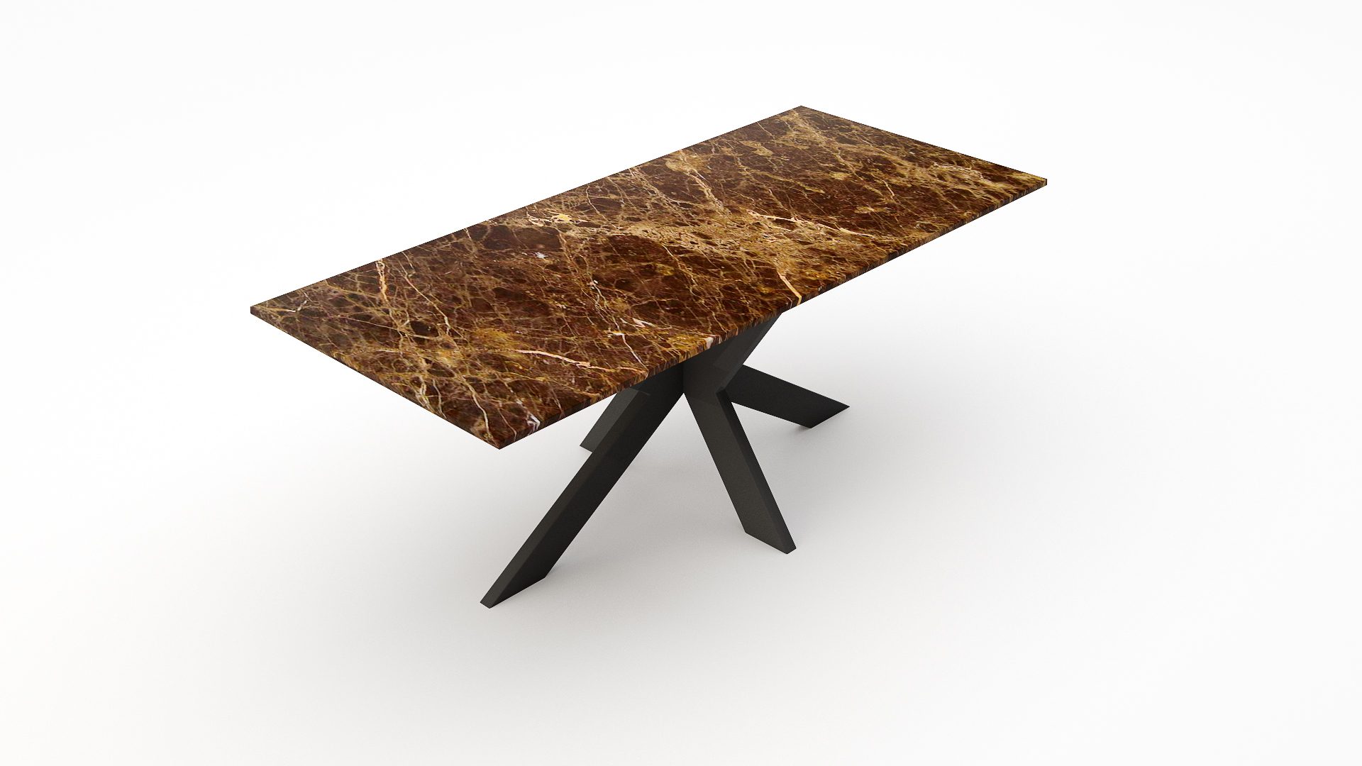 Matrix normale - Rechthoekig - Emperador dark