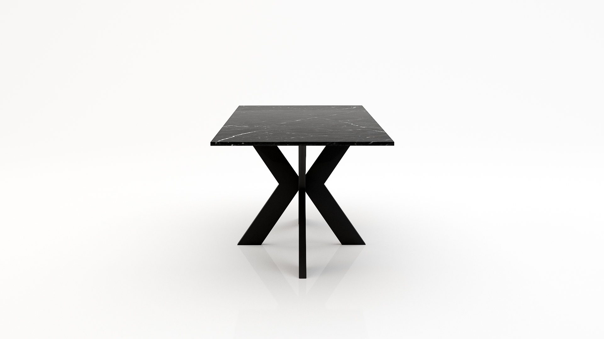 Rechthoekige marmeren eettafel Matrix normale - Negresco - Afbeelding 3