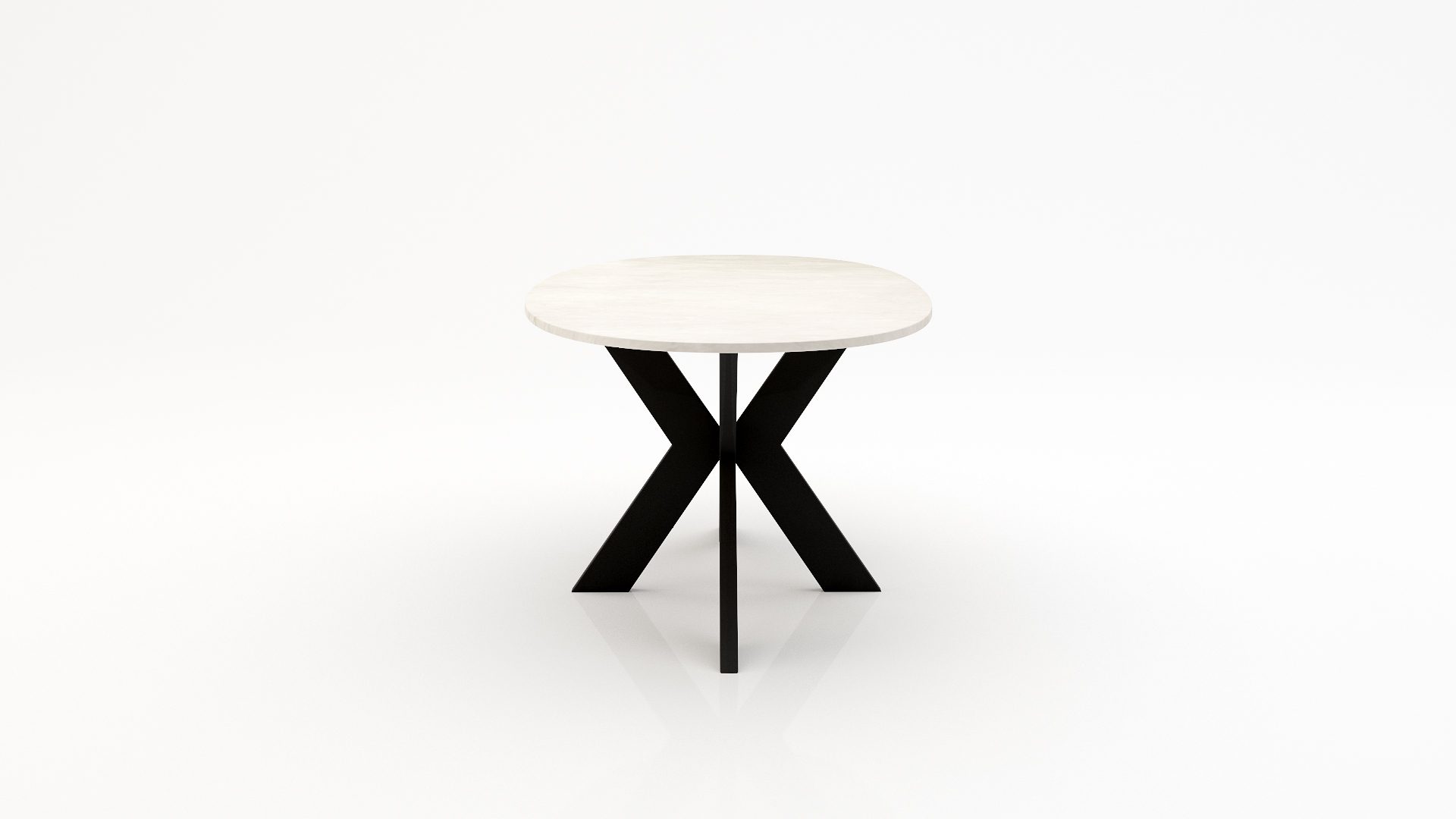 Ovale marmeren eettafel Matrix normale Botticino Semi Classico - Afbeelding 3