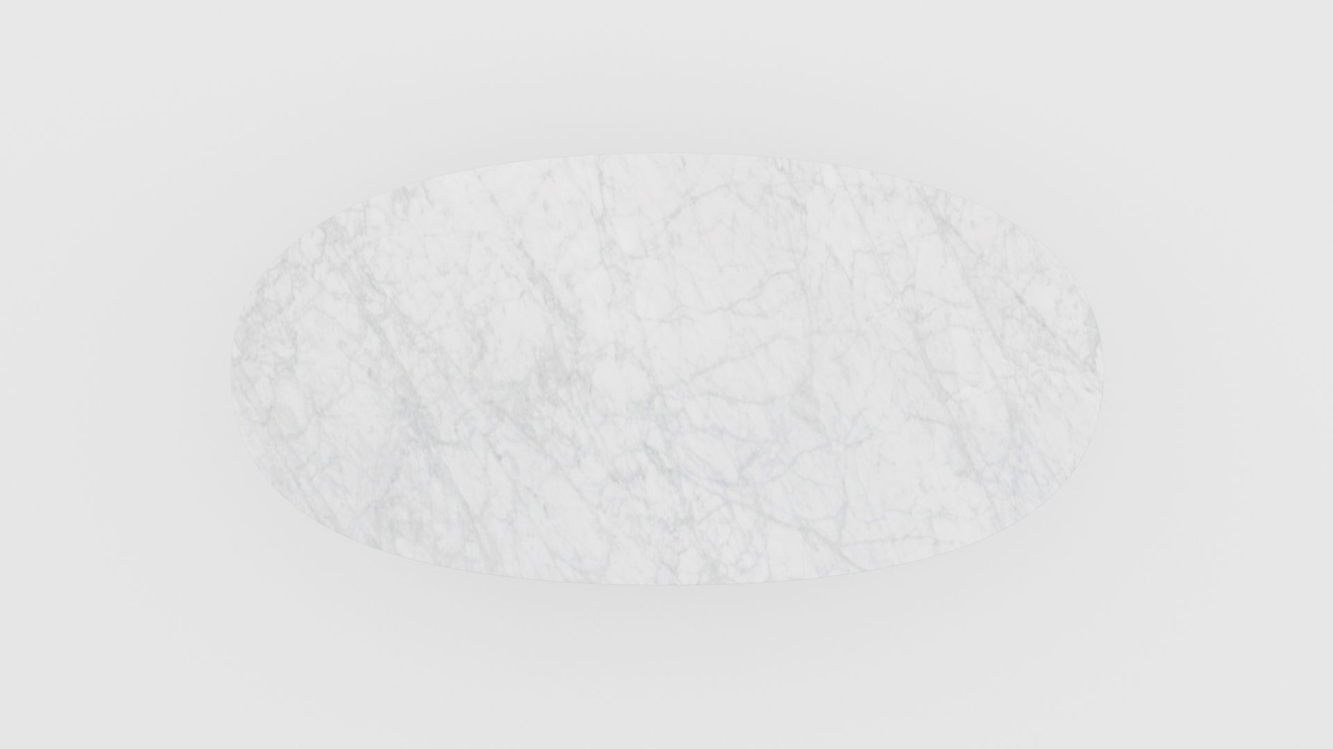 Ovale marmeren eettafel Matrix normale Bianco Carrara CD CHIARO - Afbeelding 4