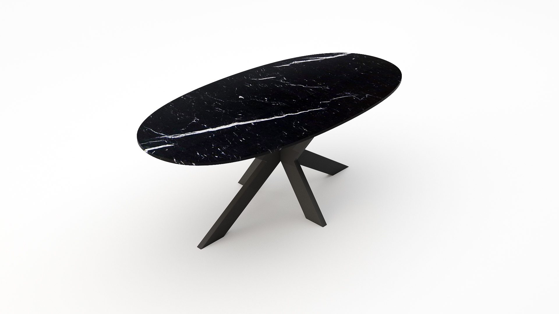 Matrix normale - Ovaal - Nero Marquina