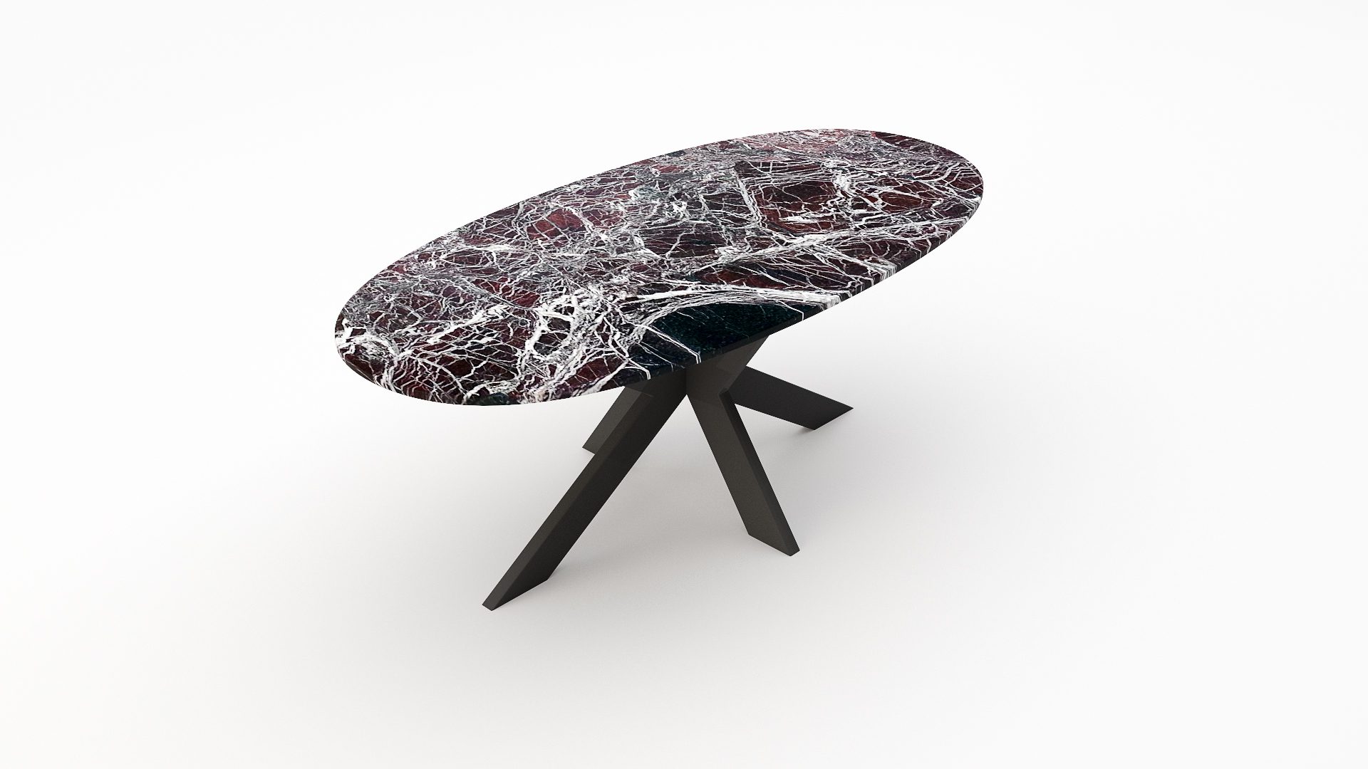 Matrix normale - Ovaal - Rosso Levanto