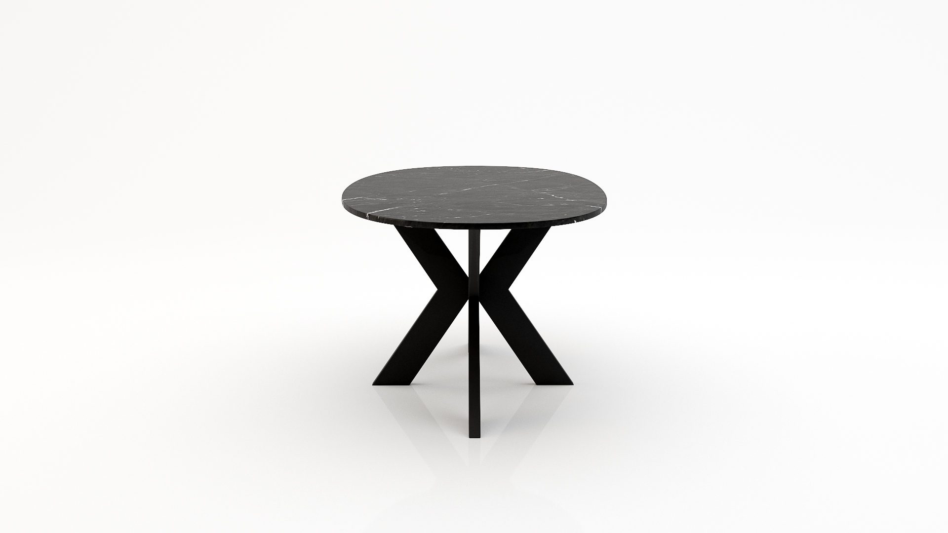 Ovale marmeren eettafel Matrix normale - Negresco - Afbeelding 3