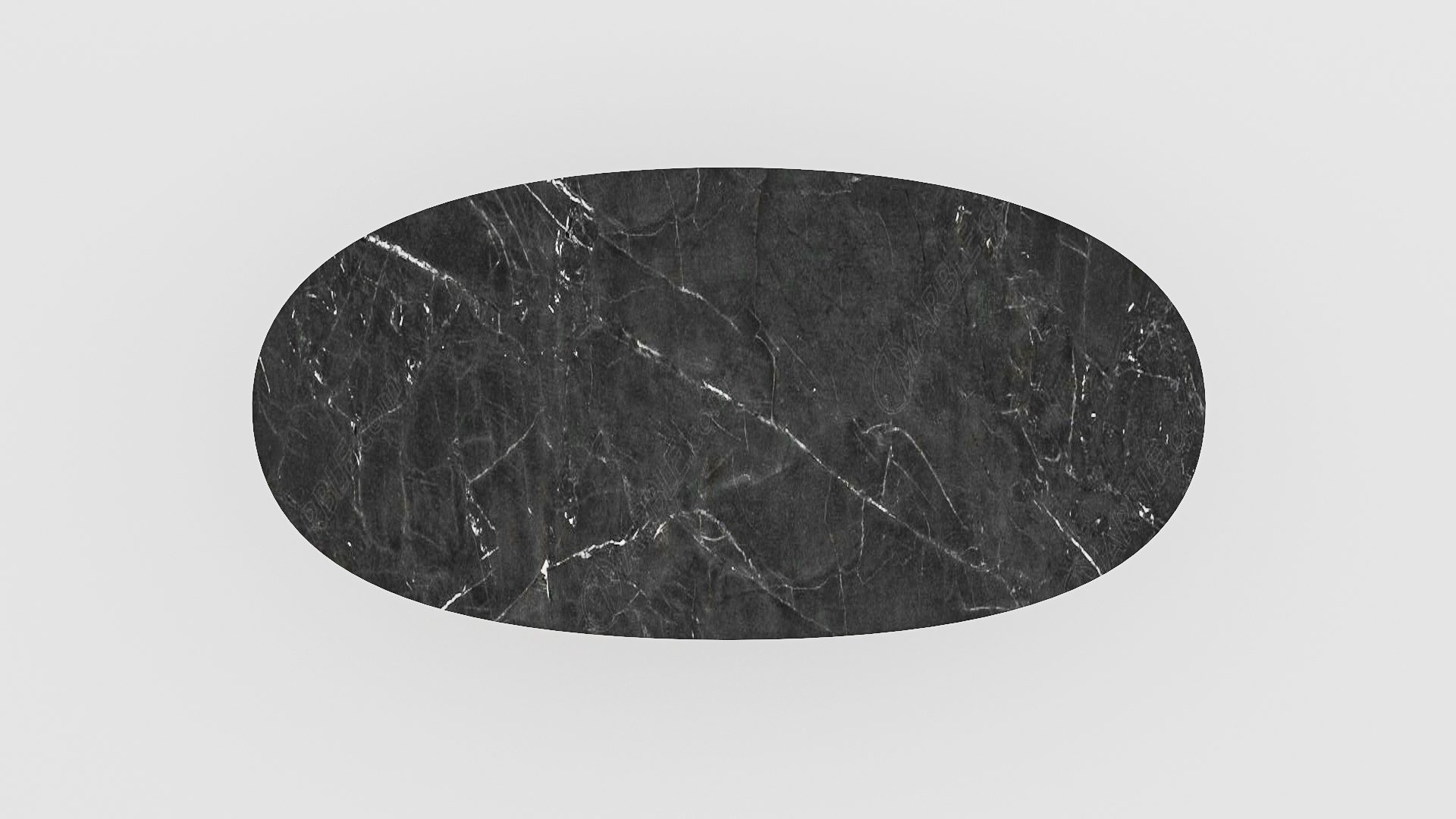 Ovale marmeren eettafel Matrix normale - Negresco - Afbeelding 4