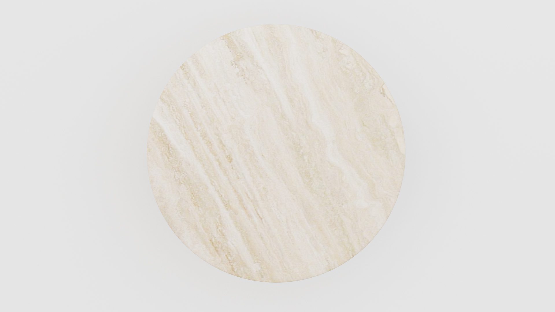 Ronde marmeren eettafel Gelato - Travertino Chiaro - Afbeelding 3