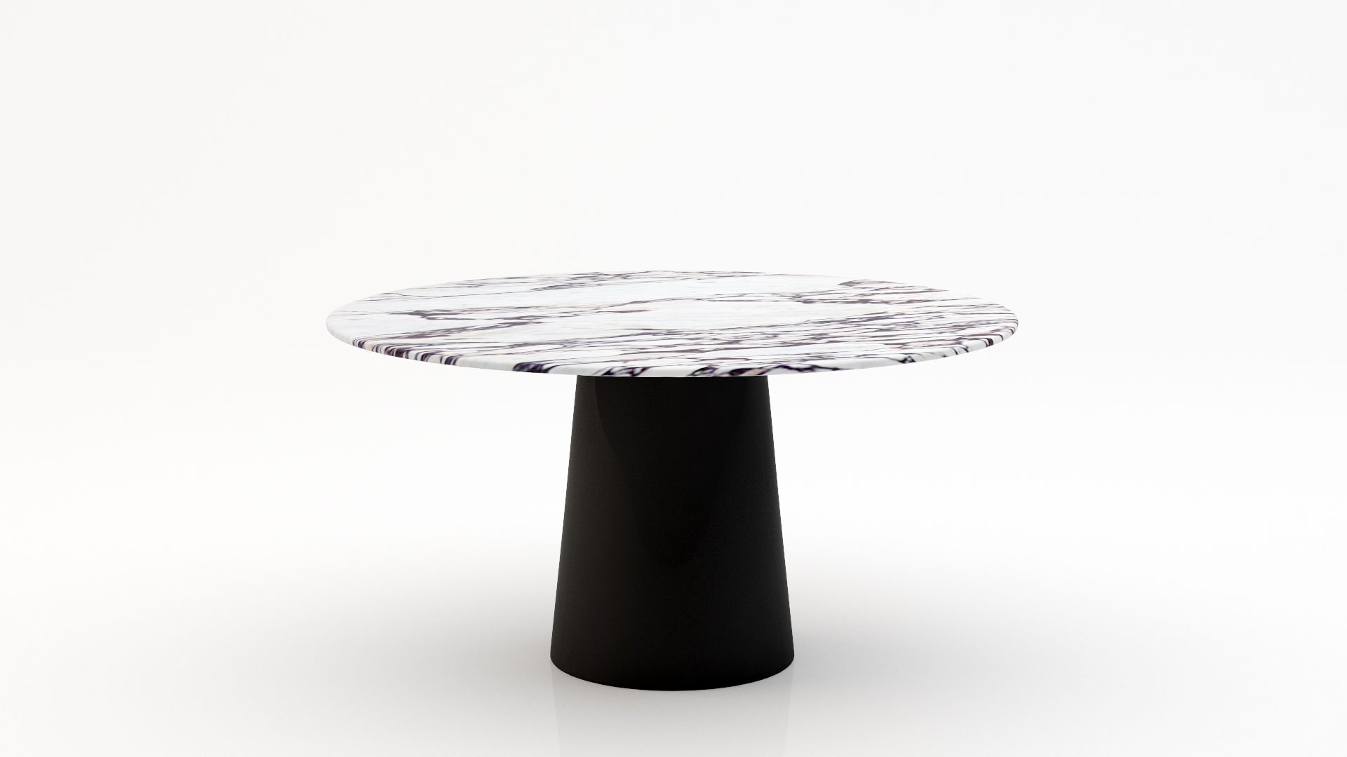 Ronde marmeren eettafel Gelato - Calcatta Viola - 170cm