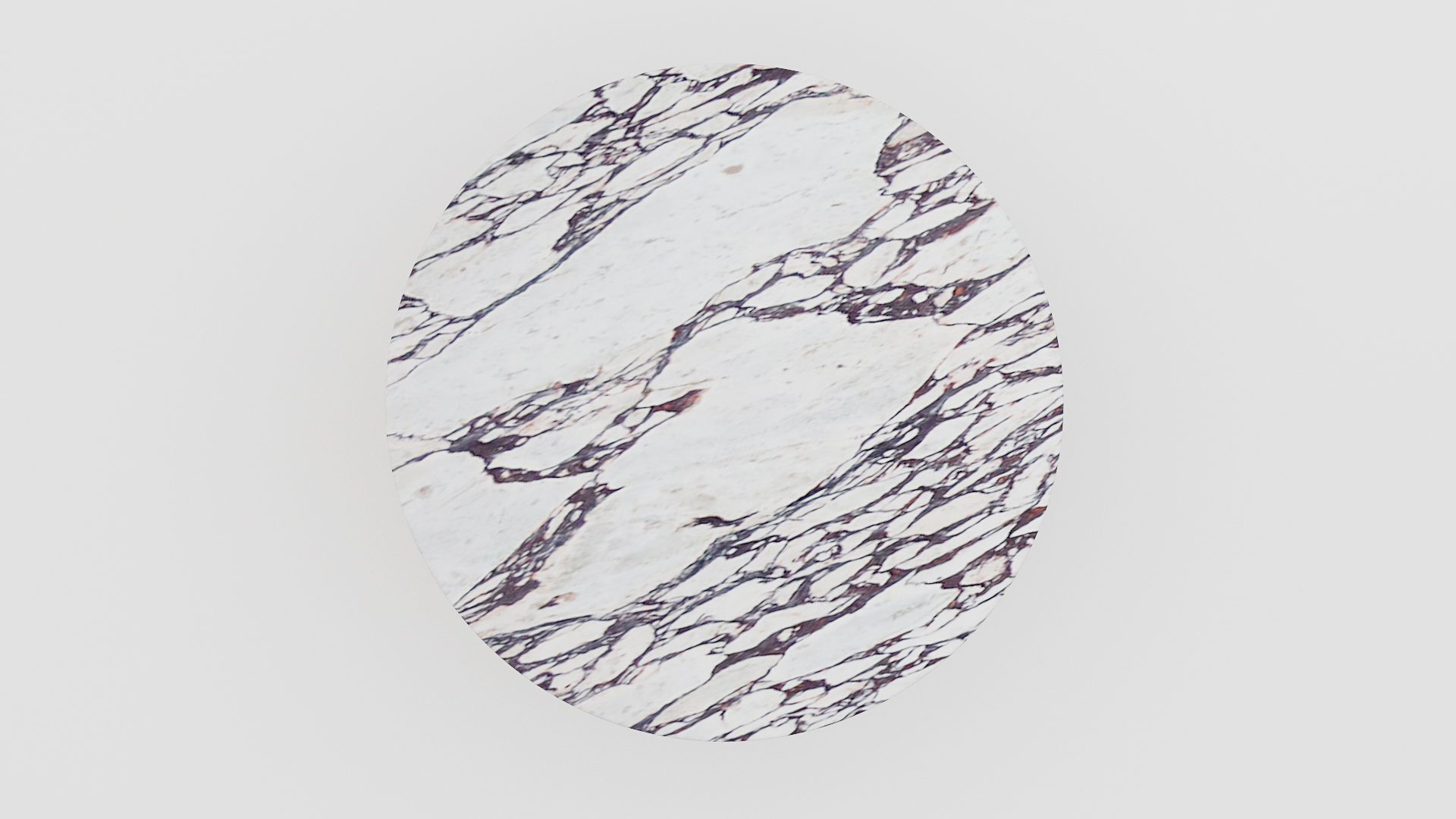 Ronde marmeren eettafel Gelato - Calcatta Viola - Afbeelding 3