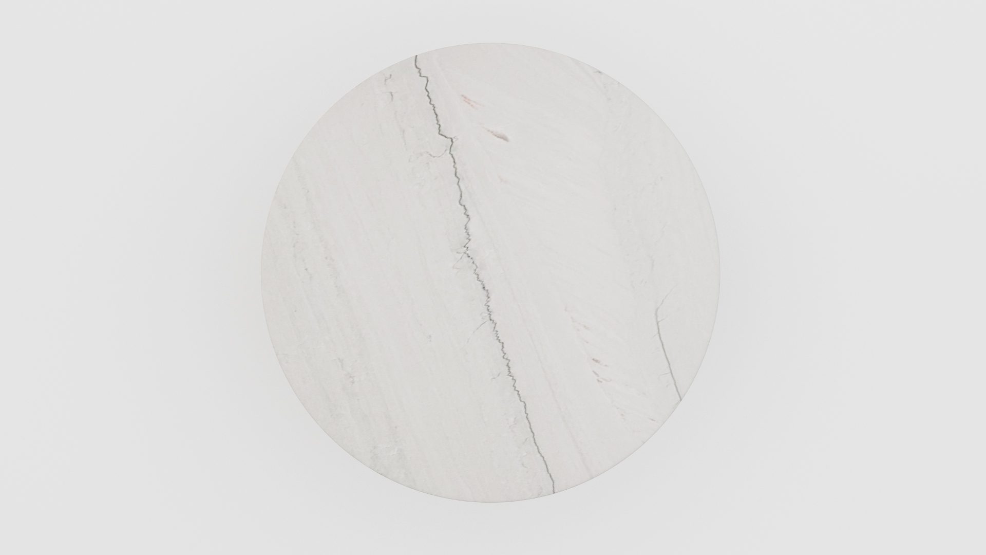 Ronde marmeren eettafel Gelato - Mont Blanc Quartzite - Afbeelding 3