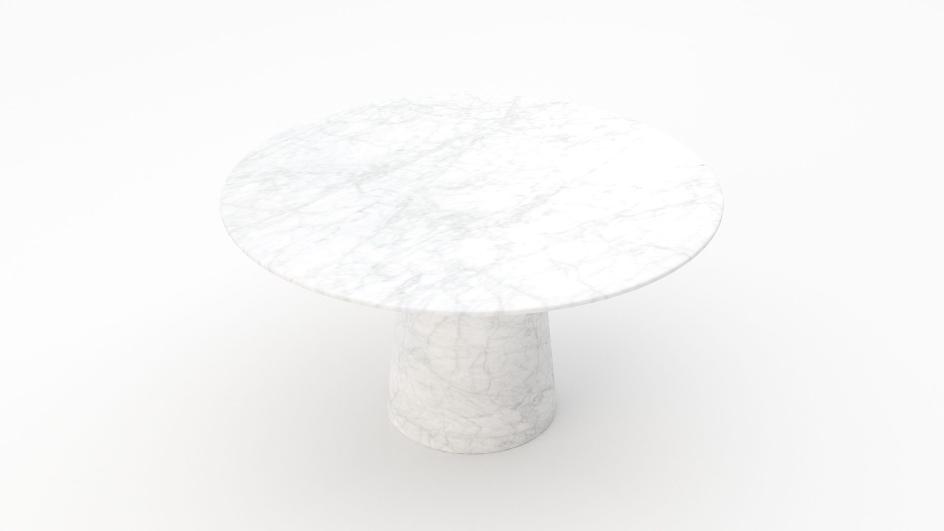 Gelato marmo - Rond - Bianco Carrara CD CHIARO