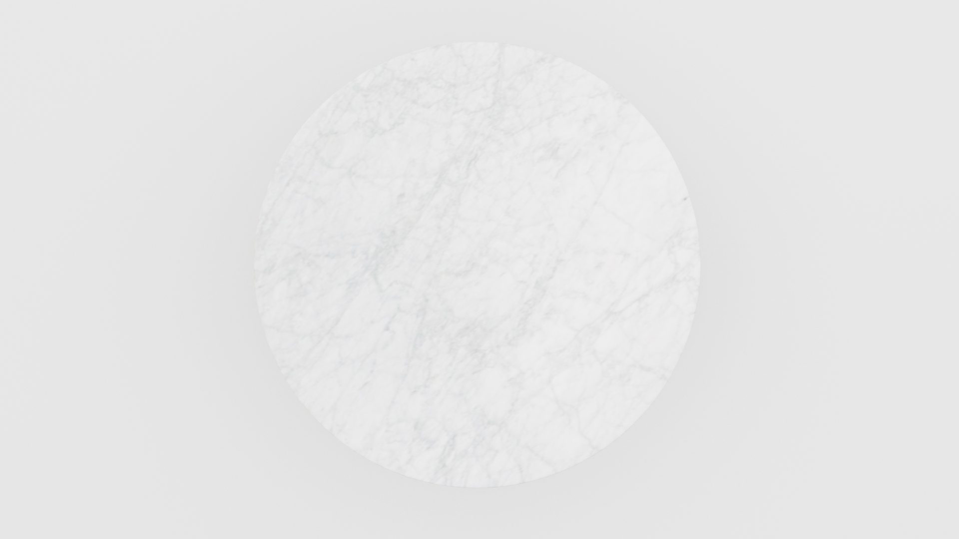 Ronde marmeren eettafel Gelato marmo Bianco Carrara CD CHIARO - Afbeelding 3