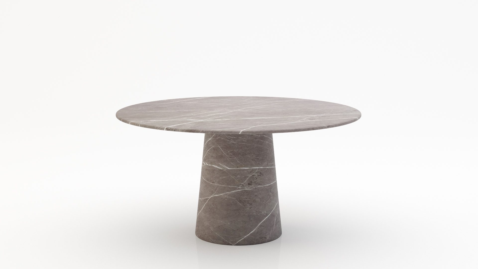 Ronde marmeren eettafel Gelato marmo - Pietra Grey - 170cm