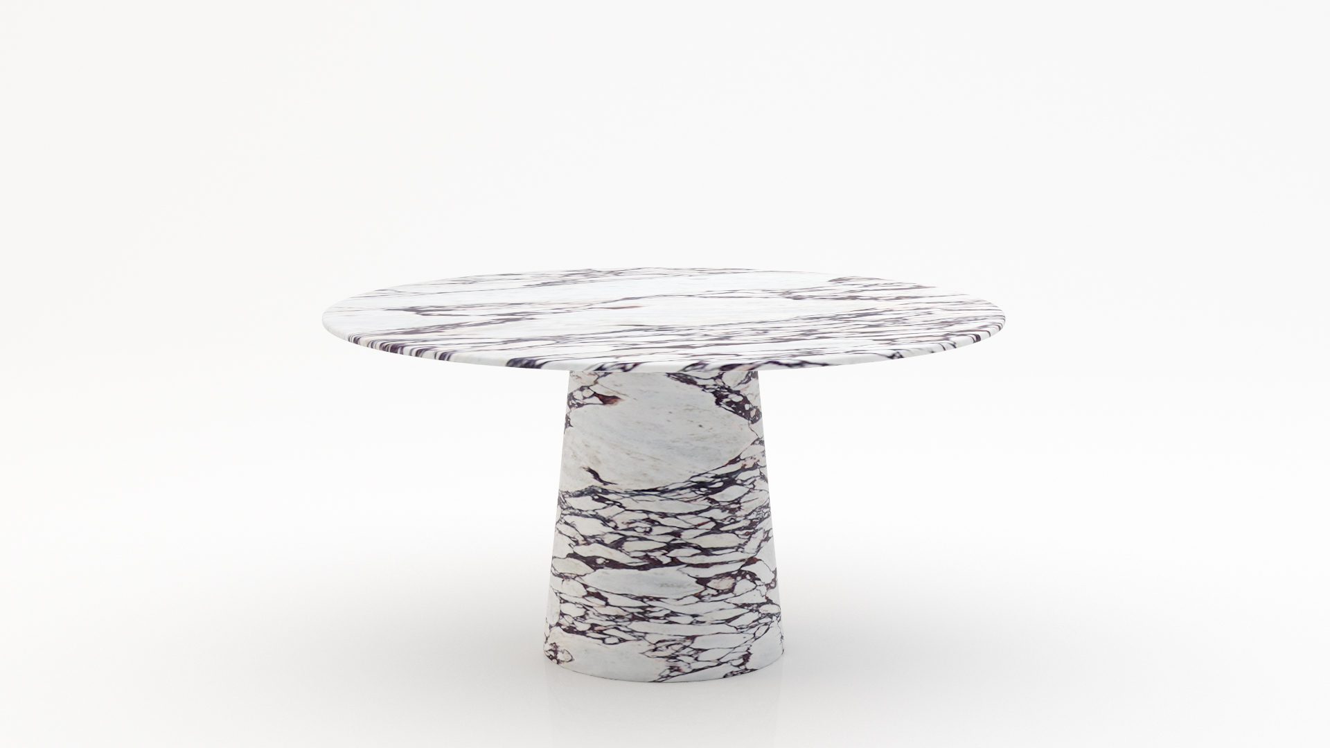 Ronde marmeren eettafel Gelato marmo - Calcatta Viola - 170cm