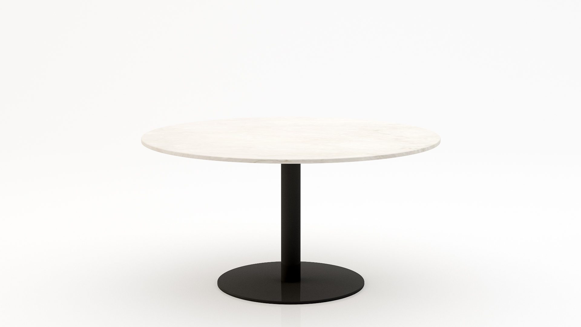 Ronde marmeren eettafel Tubo - Botticino Semi Classico - 170cm