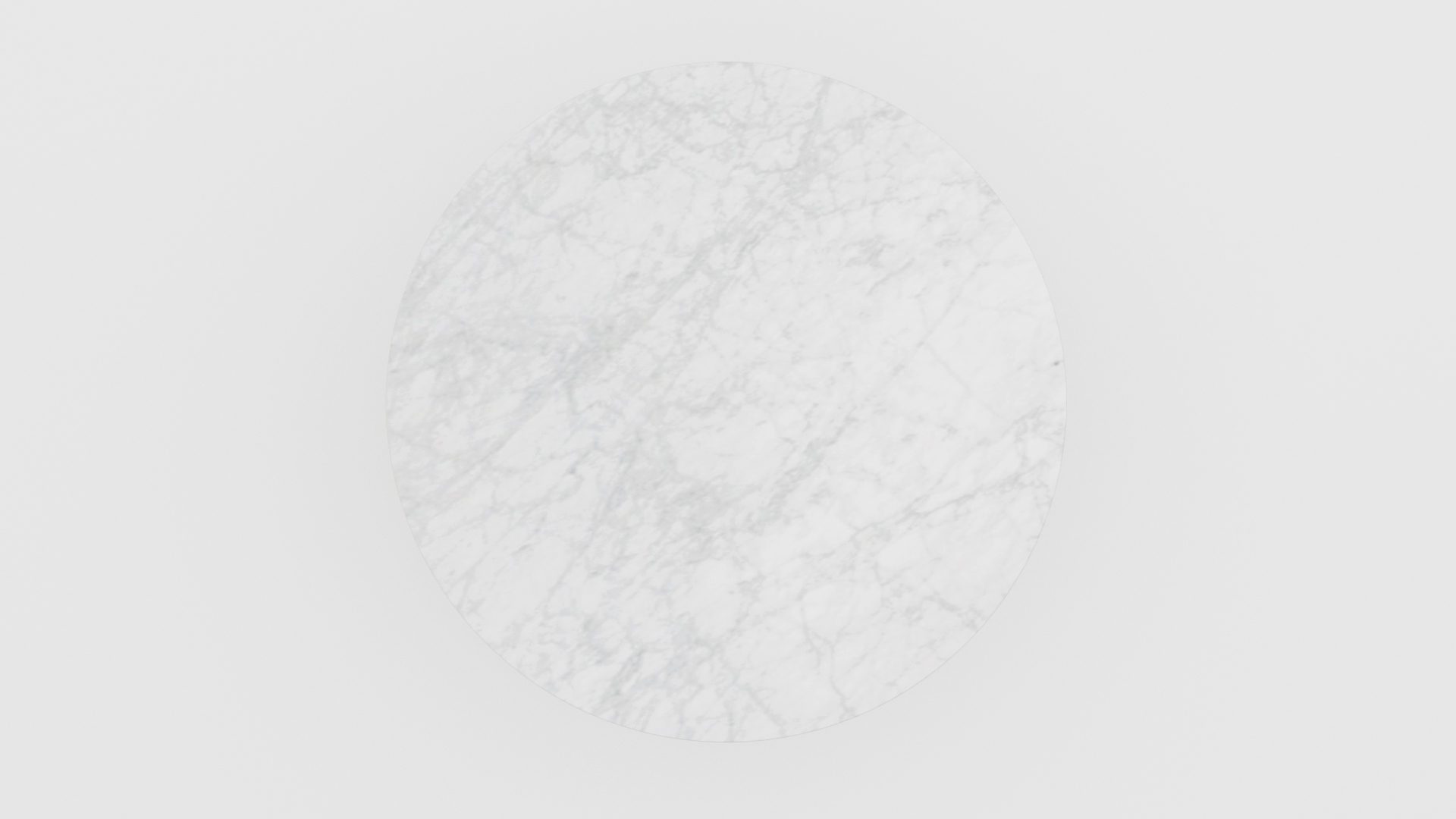 Ronde marmeren eettafel Tubo - Bianco Carrara CD CHIARO - Afbeelding 3