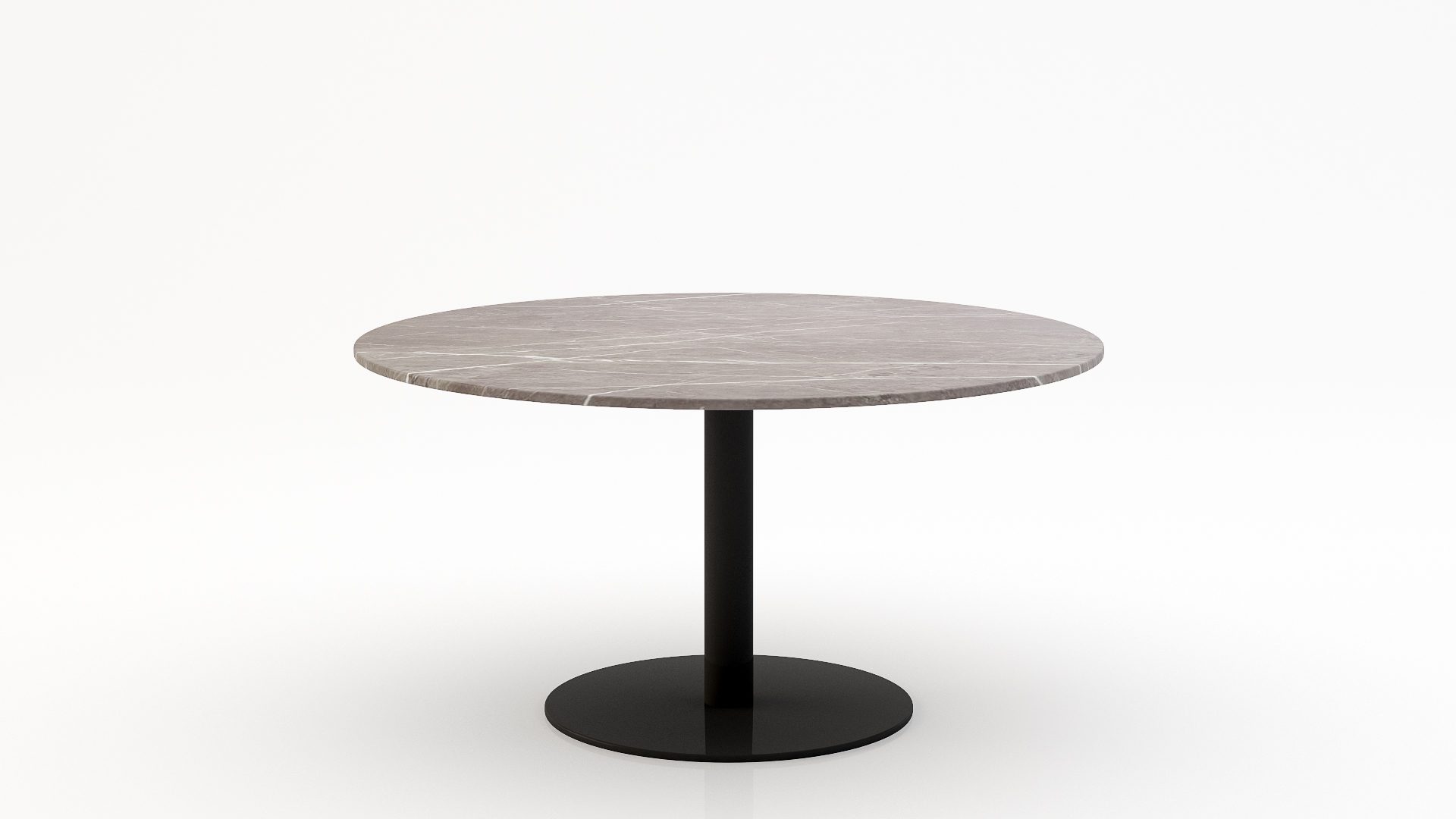 Ronde marmeren eettafel Tubo - Pietra Grey - 170cm