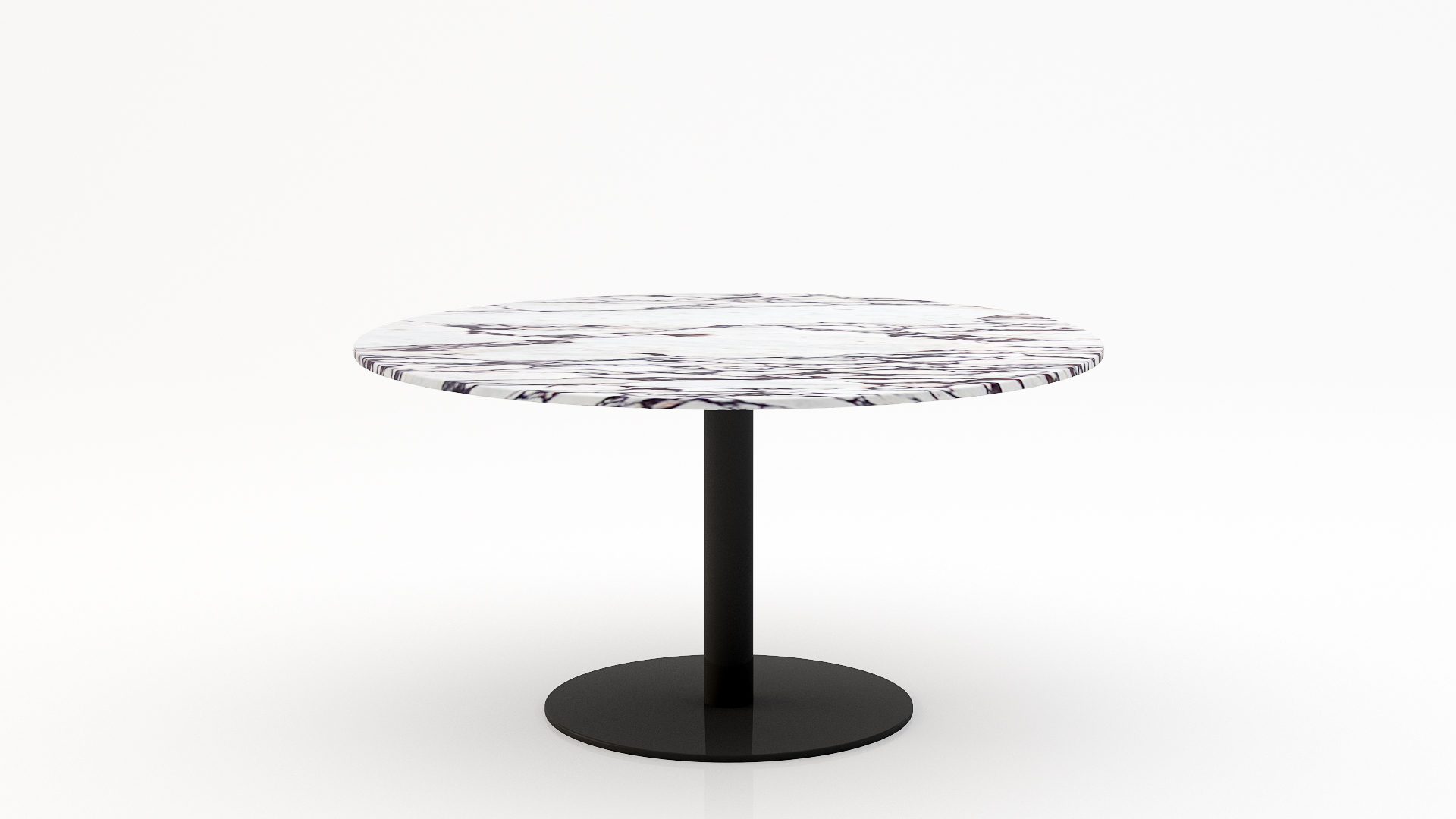 Ronde marmeren eettafel Tubo - Calcatta Viola - 170cm