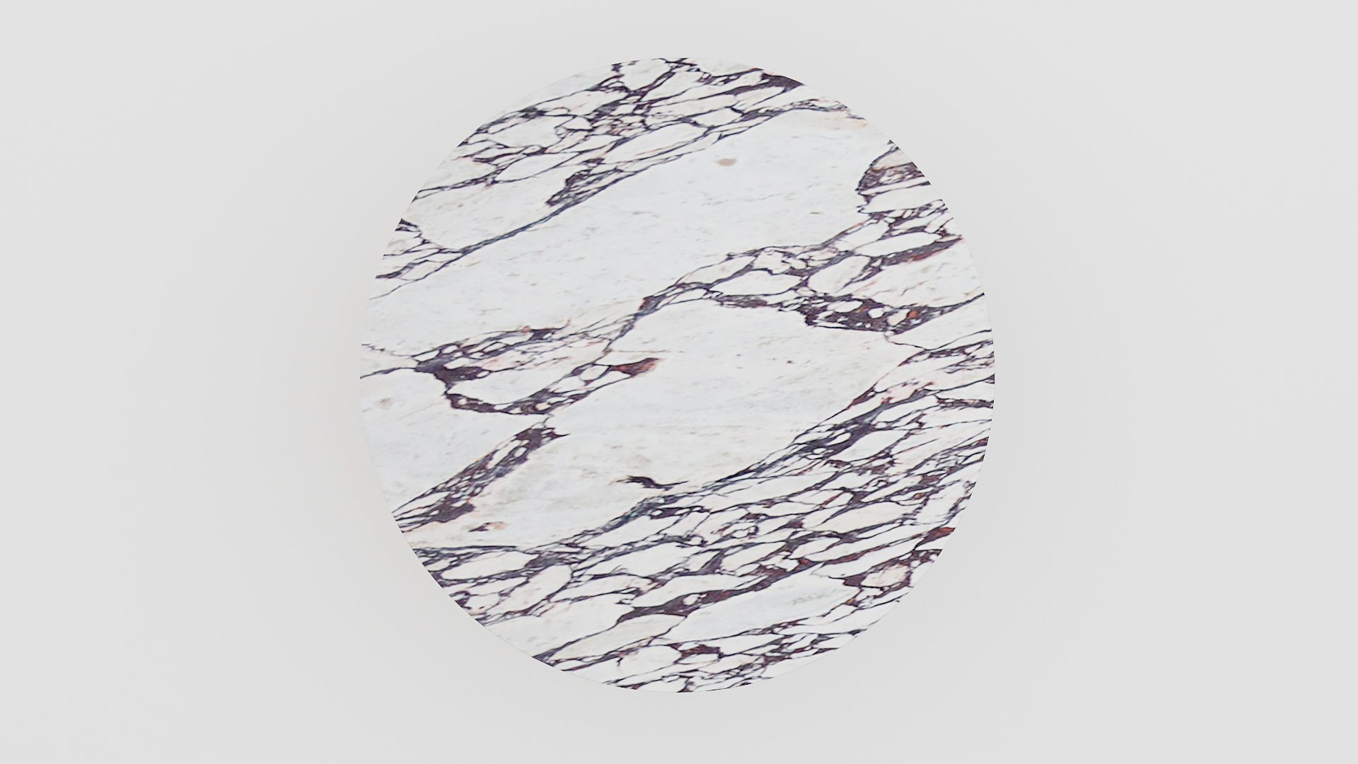 Ronde marmeren eettafel Tubo - Calcatta Viola - Afbeelding 3