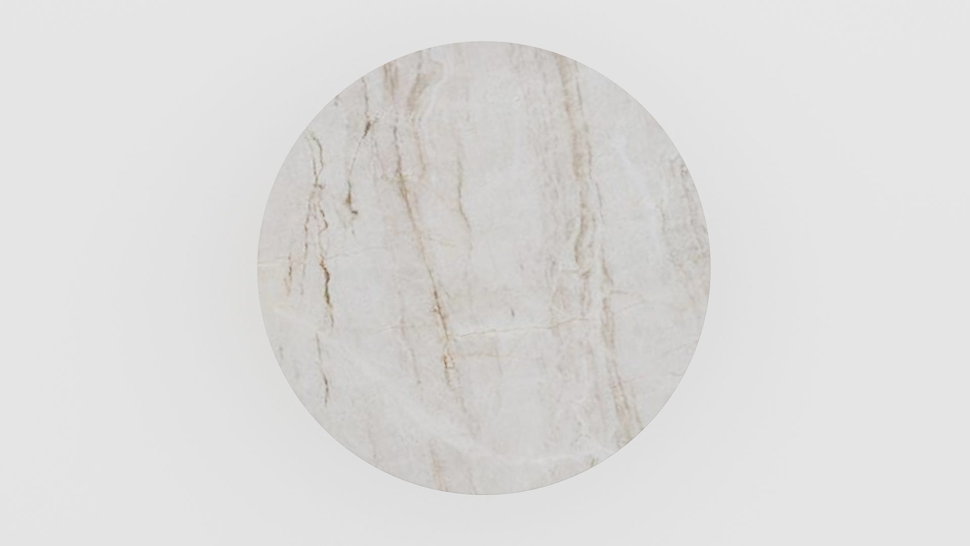 Ronde marmeren eettafel Tubo - Taj Mahal Quartzite - Afbeelding 3