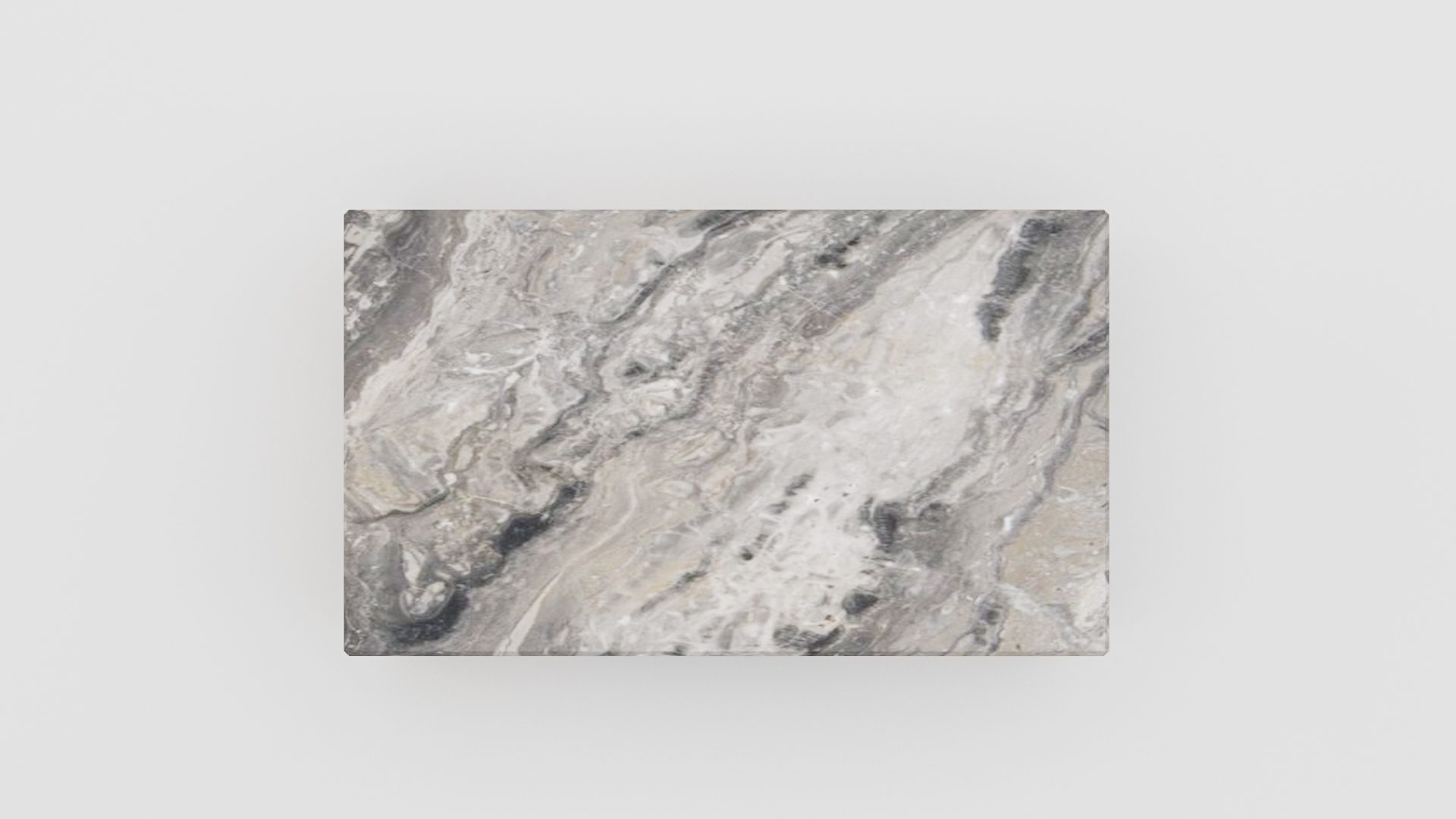 Rechthoekige marmeren salontafel Blocco Arabescato Orobico Grigio - Afbeelding 4