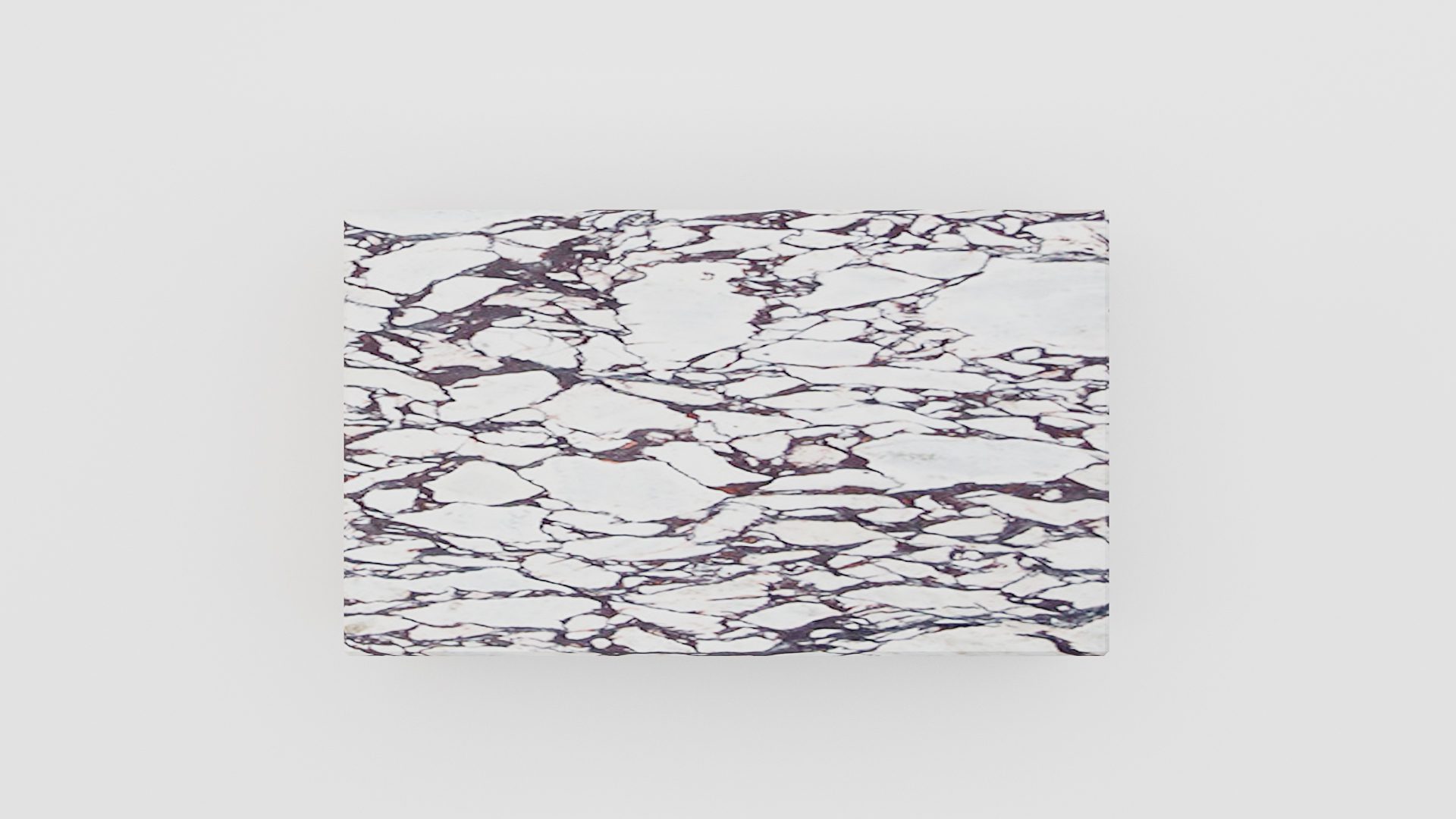 Rechthoekige marmeren salontafel Blocco - Calcatta Viola - Afbeelding 4