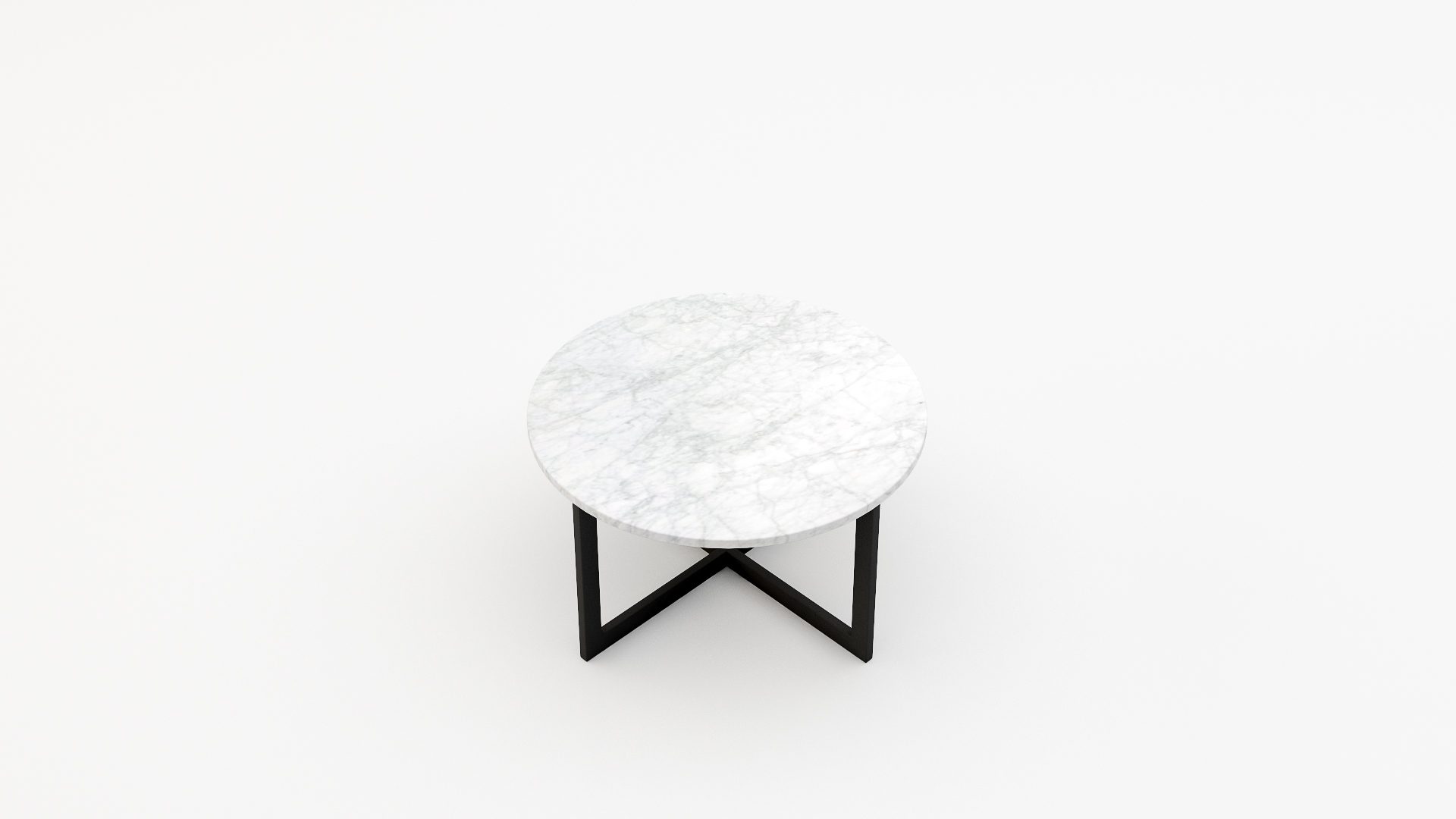 Caffė 4 - Rond - Bianco Carrara CD CHIARO