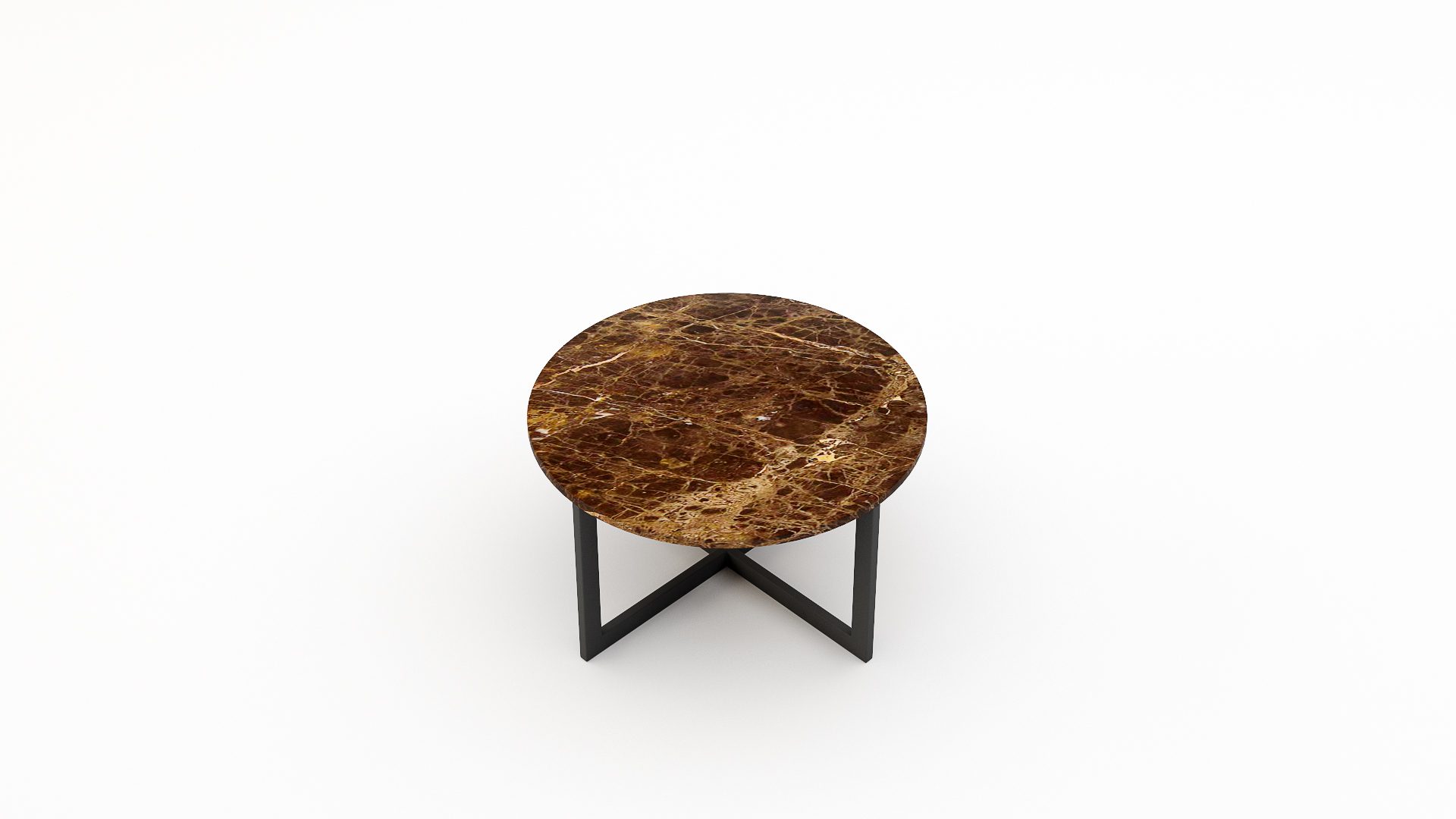 Caffė 4 - Rond - Emperador dark