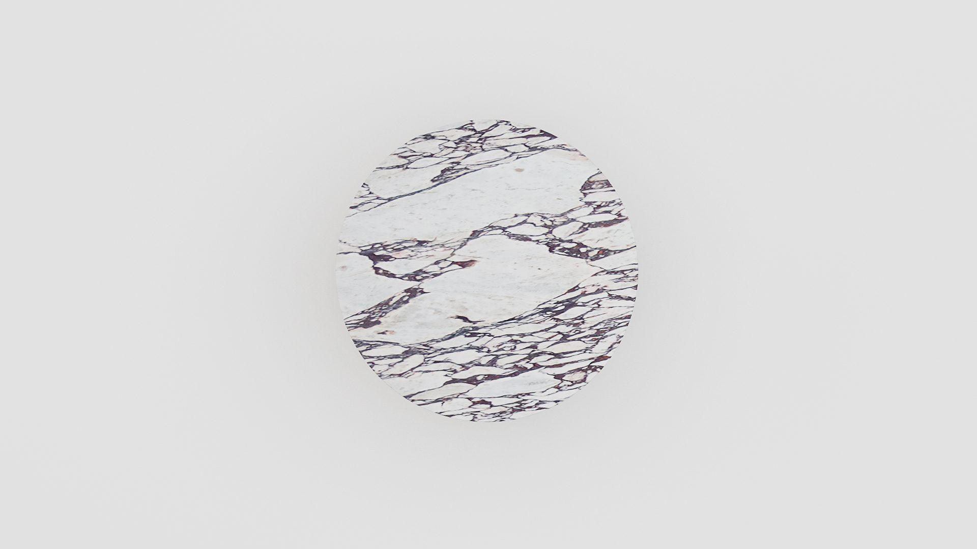 Ronde marmeren salontafel Caffė 4 - Calcatta Viola - Afbeelding 3