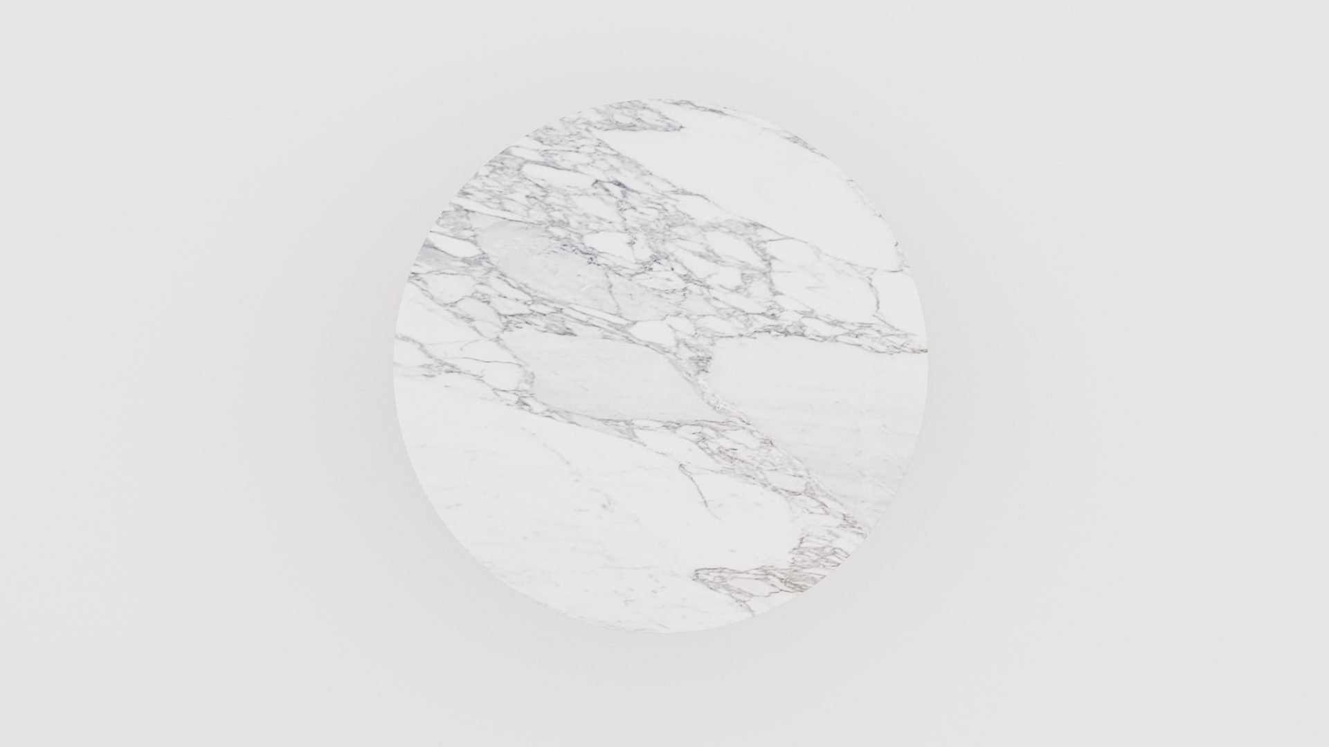 Ronde marmeren eettafel Croce - Arabescato Carrara - Afbeelding 3