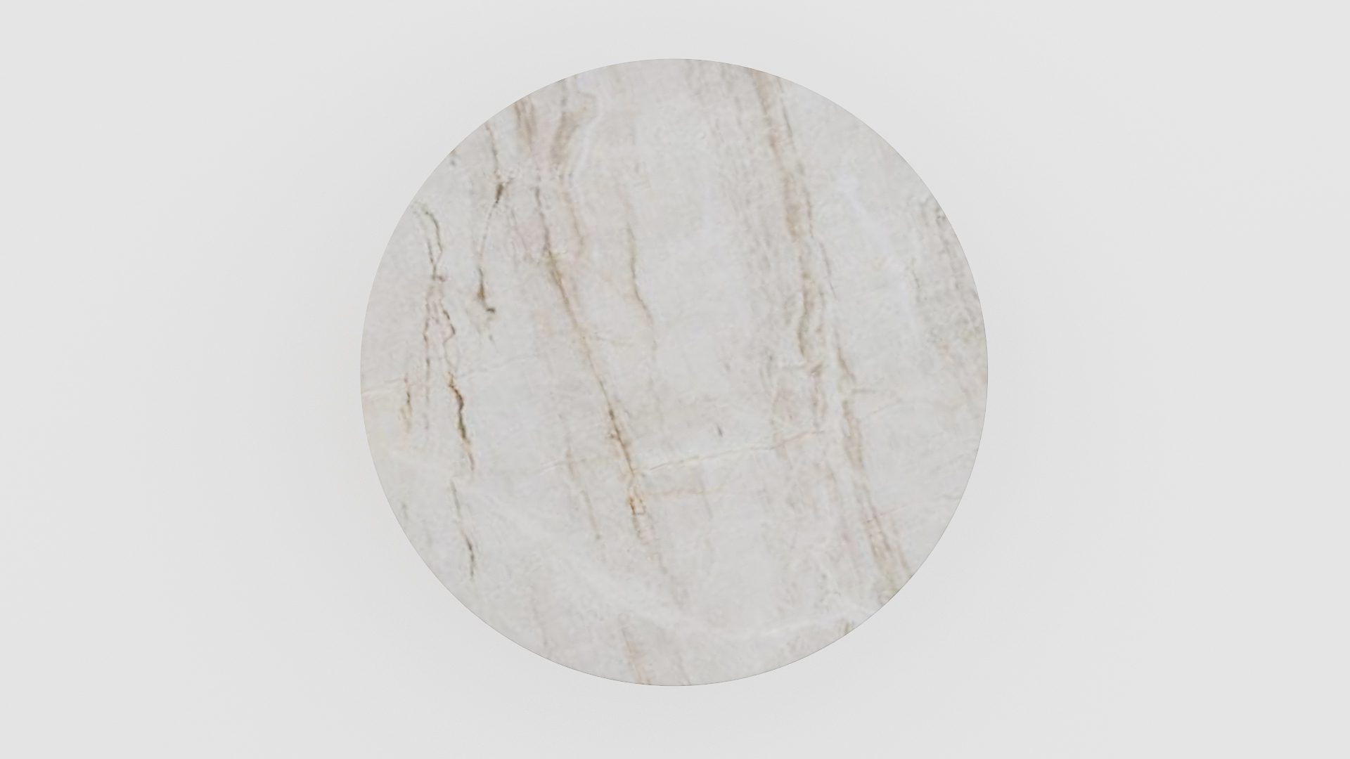 Ronde marmeren eettafel Tulip - Taj Mahal Quartzite - Afbeelding 3