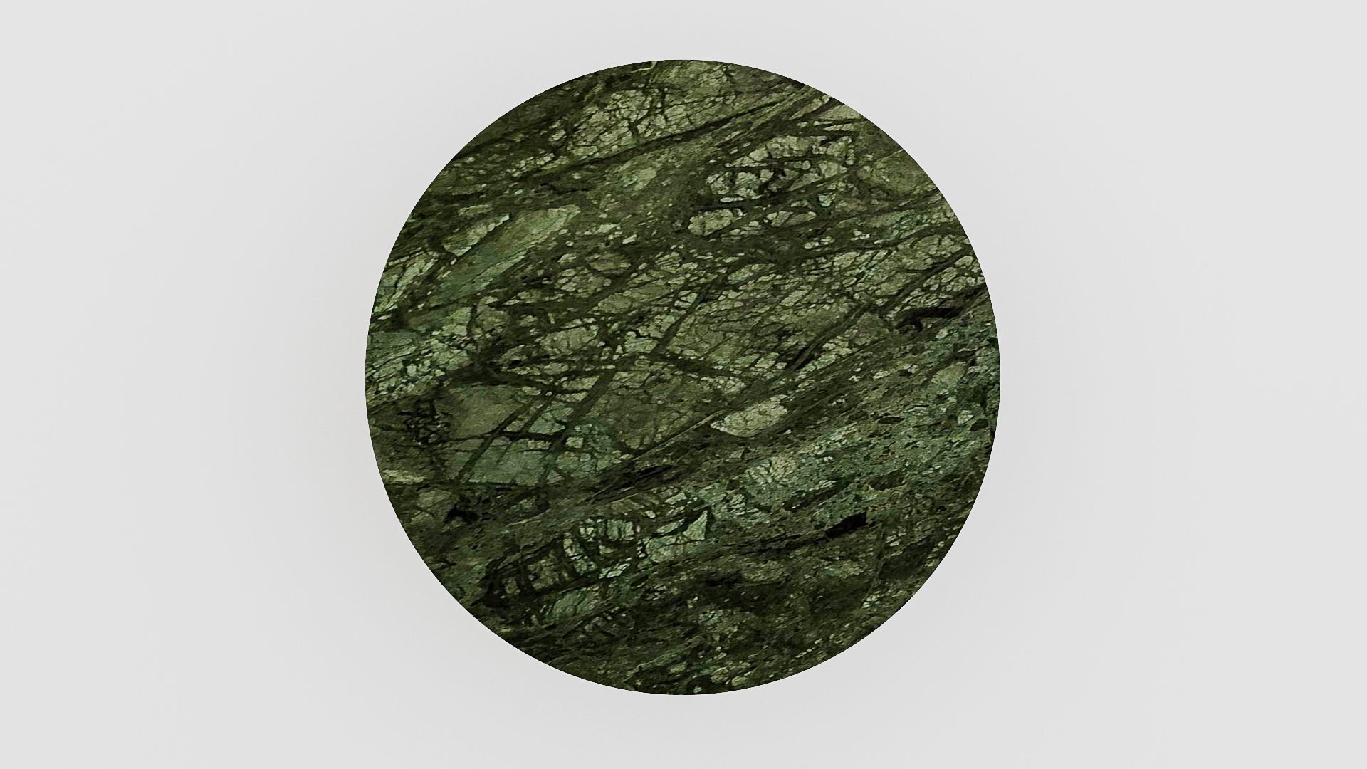 Ronde marmeren eettafel Tulip - Verde Guatemala - Afbeelding 3