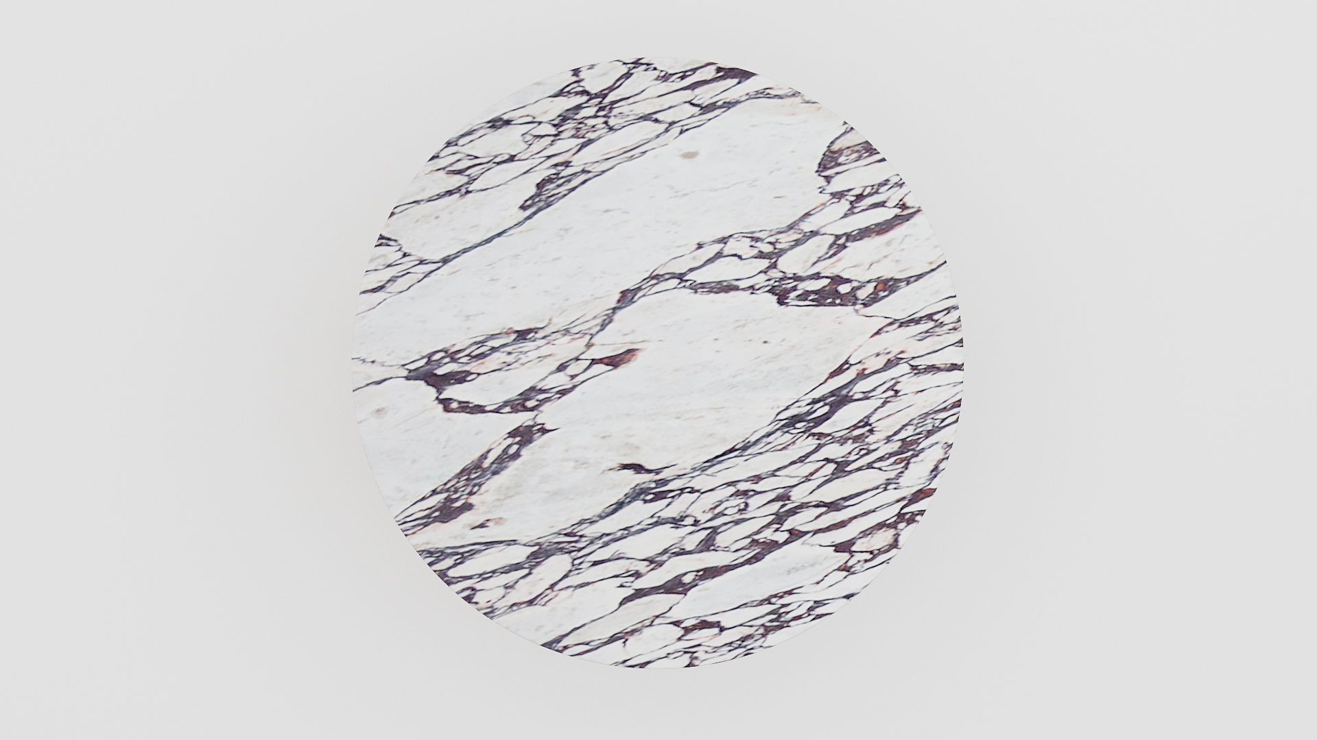 Ronde marmeren eettafel Tulip - Calcatta Viola - Afbeelding 3