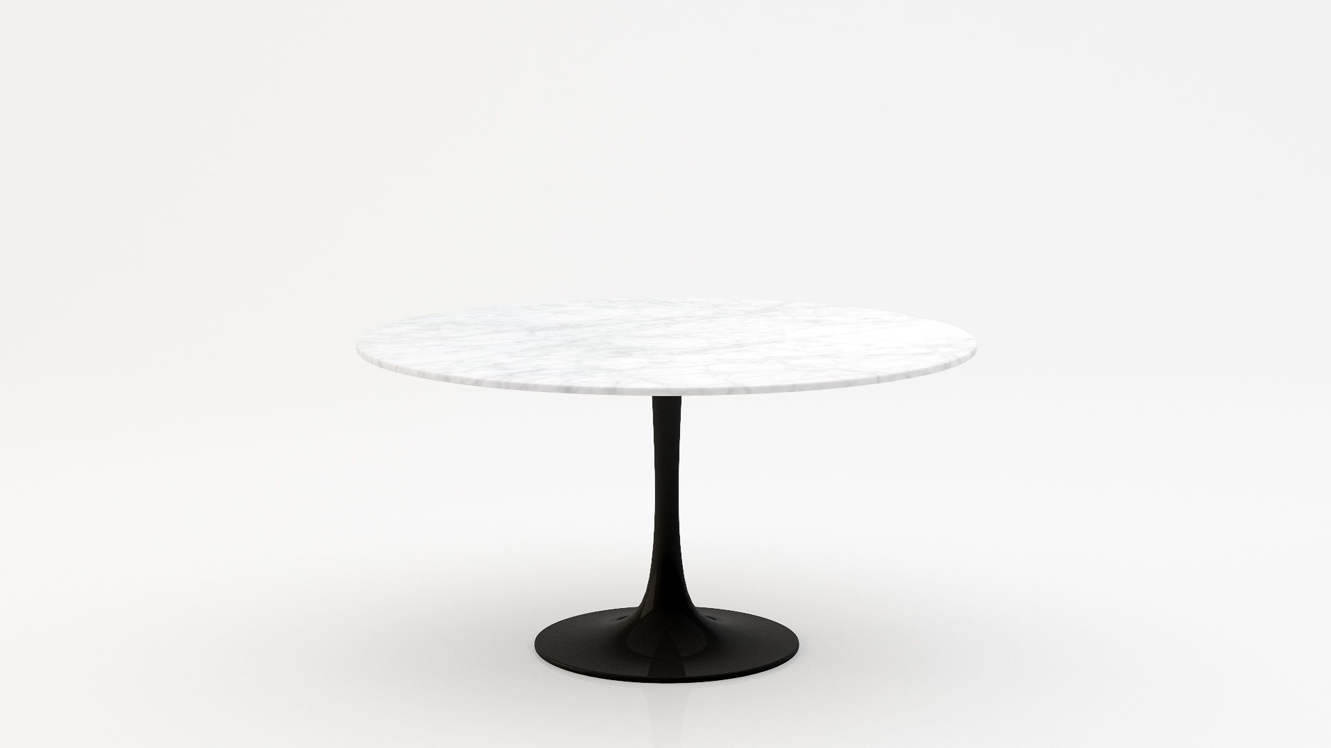 Ronde marmeren eettafel Tulip - Bianco Carrara CD CHIARO - 170cm