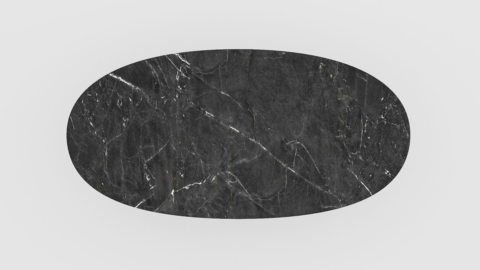 Ovale marmeren eettafel Stella - Negresco - Afbeelding 4