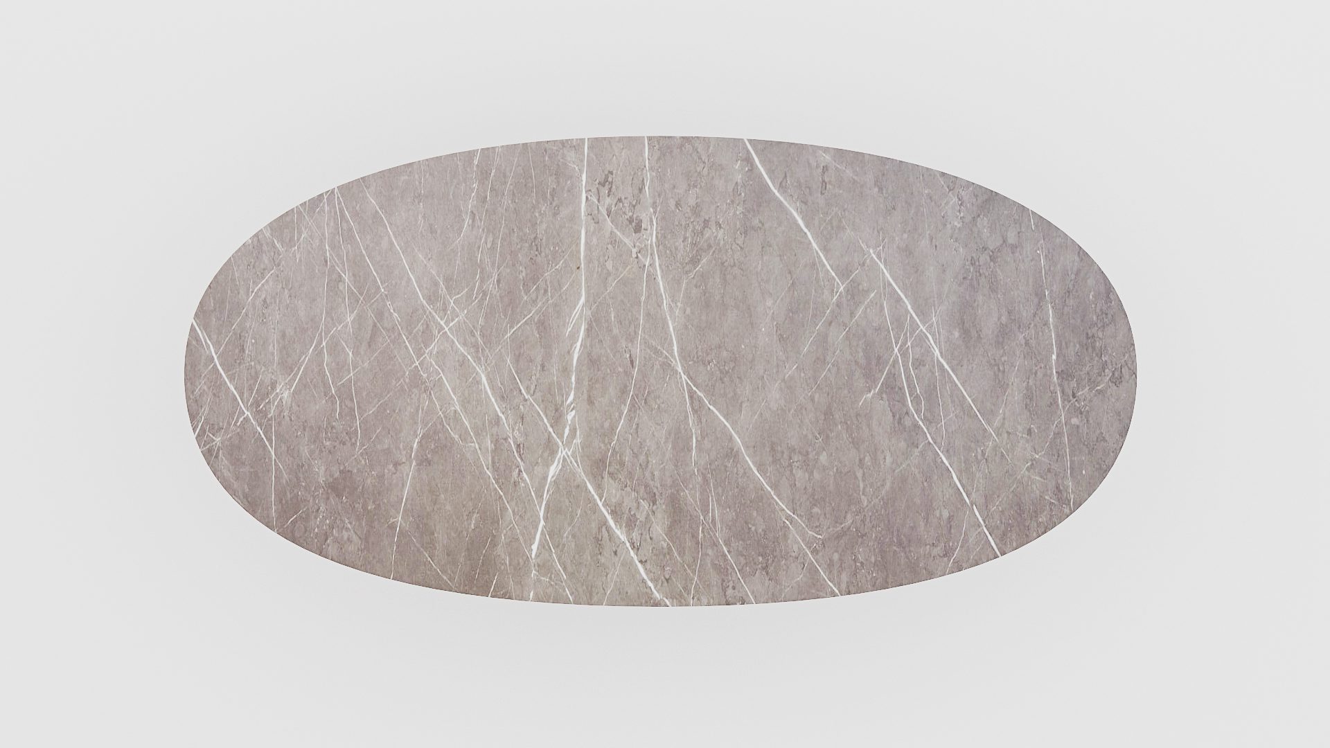 Ovale marmeren eettafel Stella - Pietra Grey - Afbeelding 4