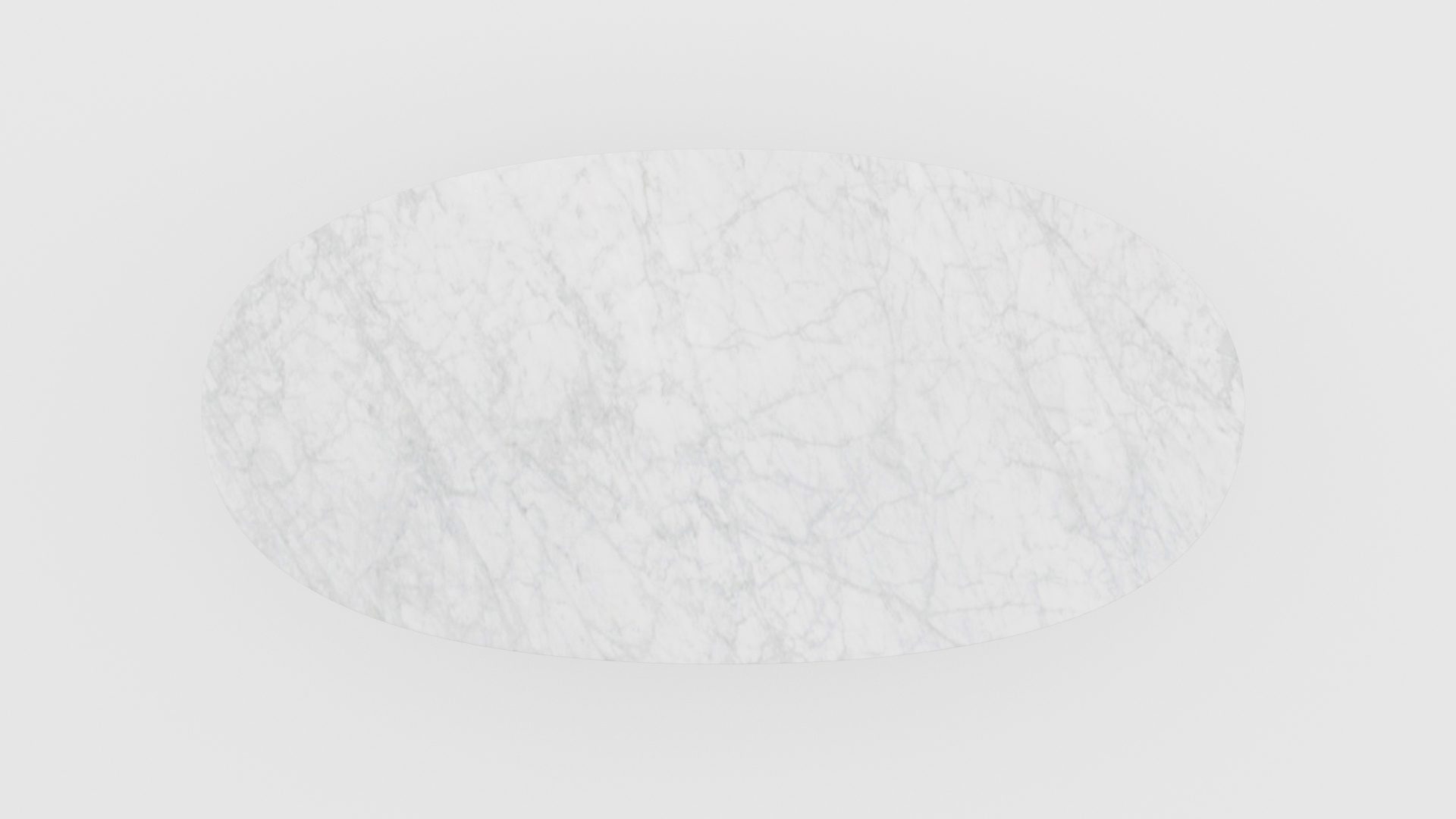 Ovale marmeren eettafel Stella - Bianco Carrara CD CHIARO - Afbeelding 4